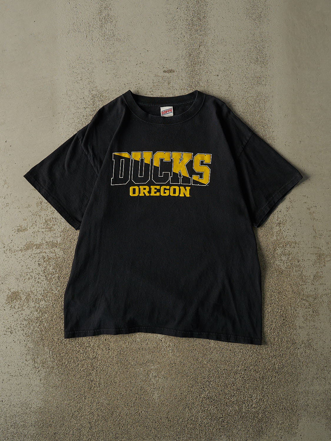Vintage 90s Black University of Oregon Ducks Tee (L)