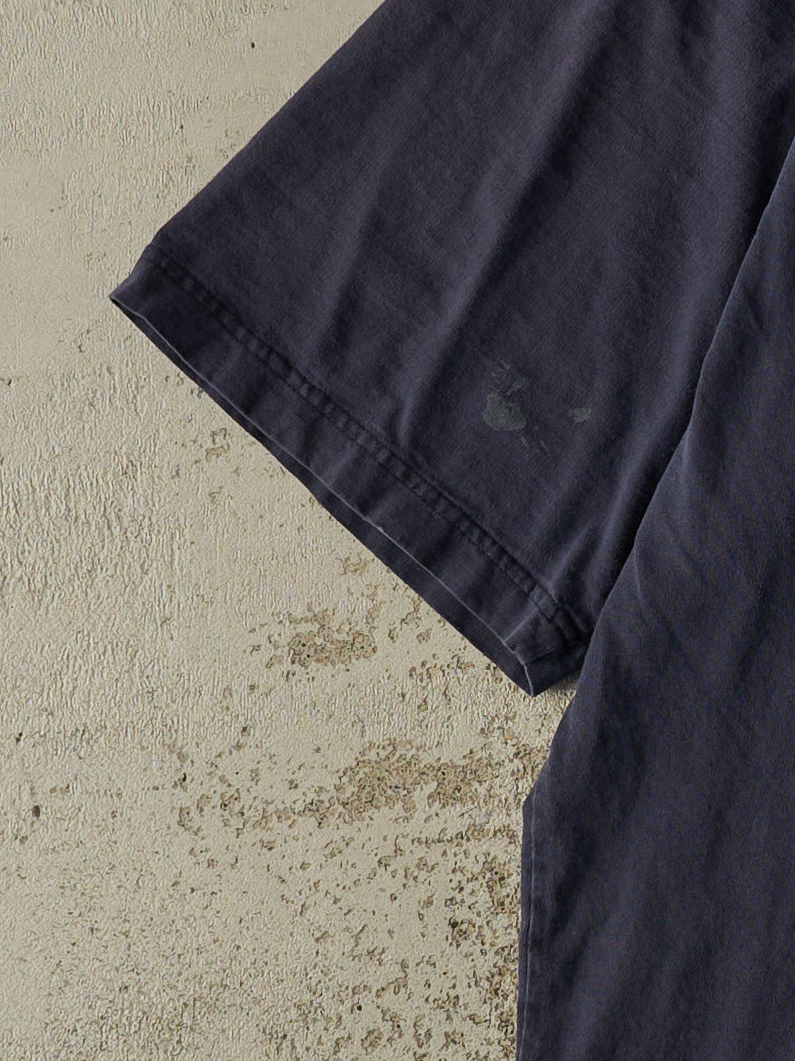 Vintage 90s Navy Blue Nautica Logo Tee (XXL)