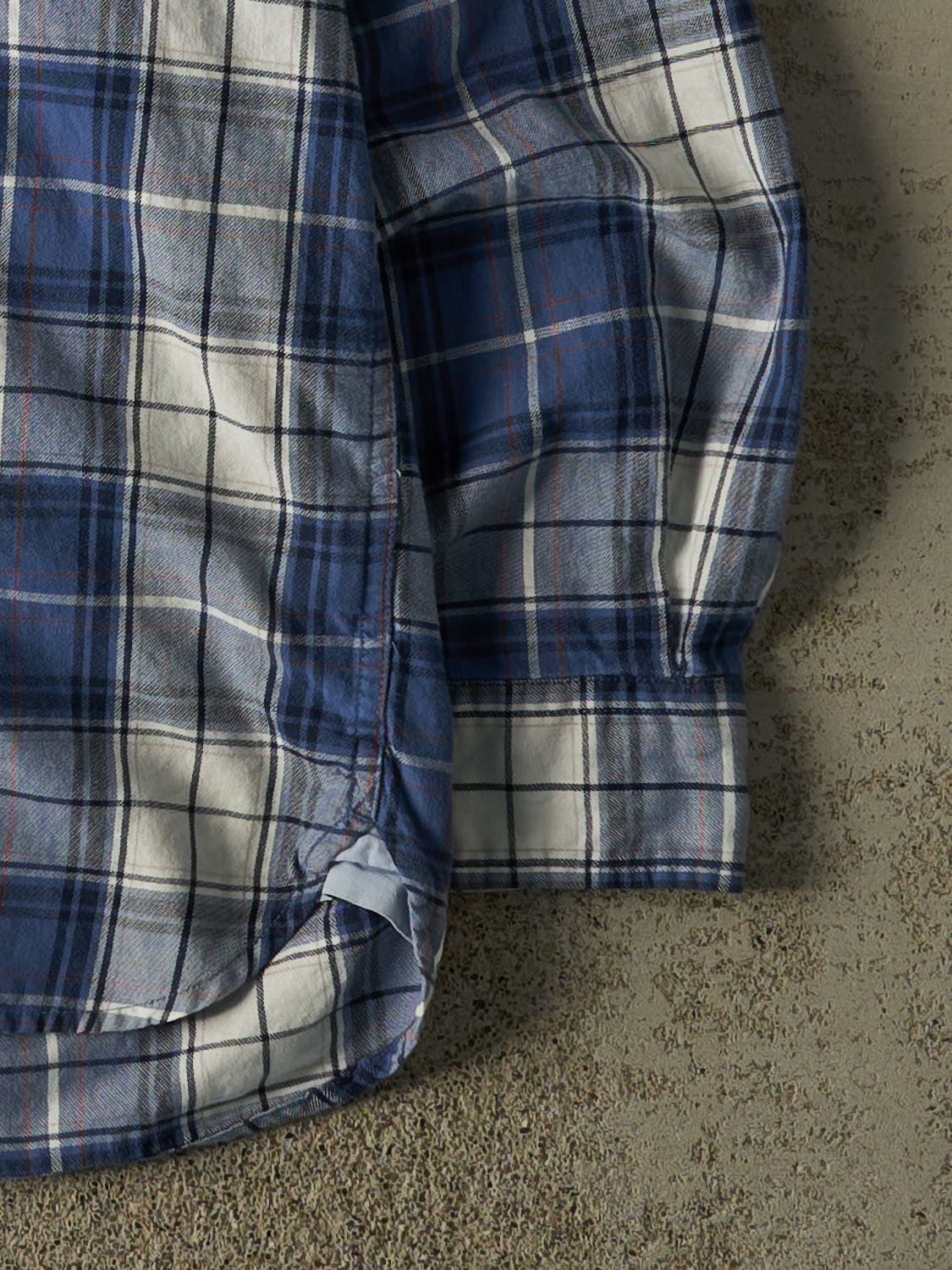 Vintage Y2K Blue Tommy Hilfiger Flannel Button Up Long Sleeve (XL/XXL)