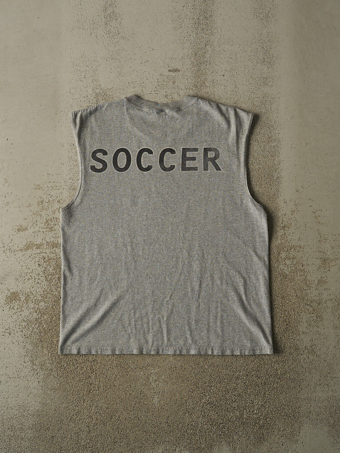 Vintage 90s Grey Nike Soccer Tank (L)