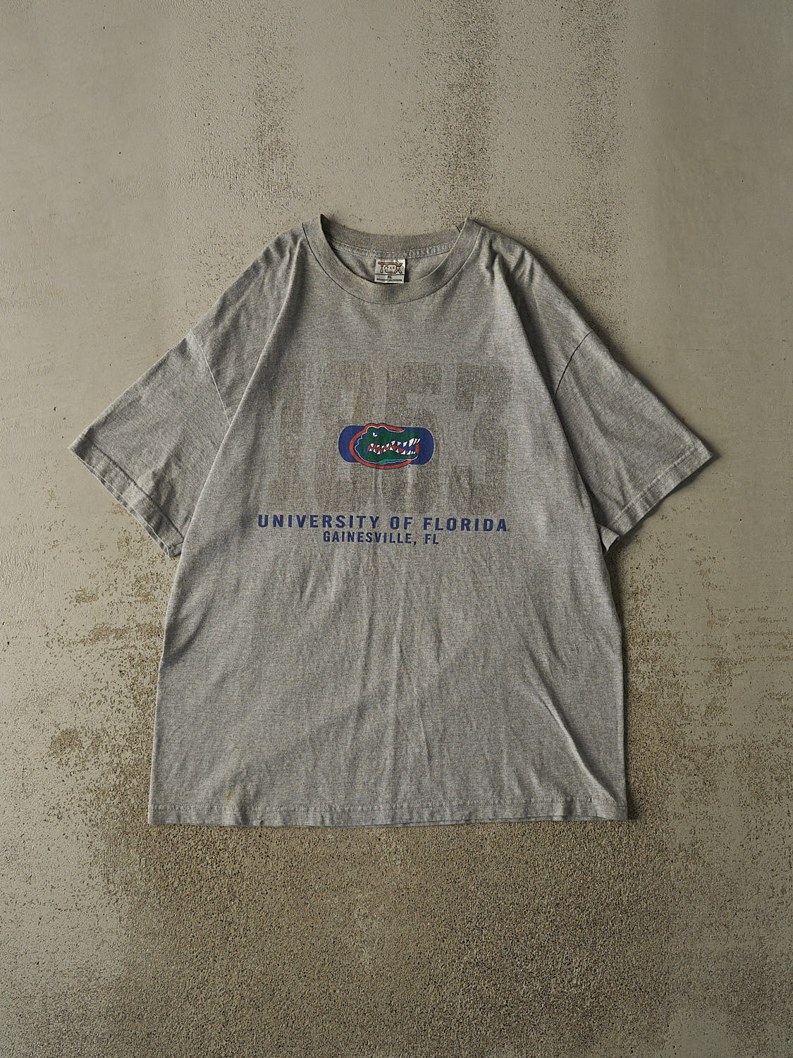 Vintage 90s Grey University of Florida Gators Tee (XL/XXL)