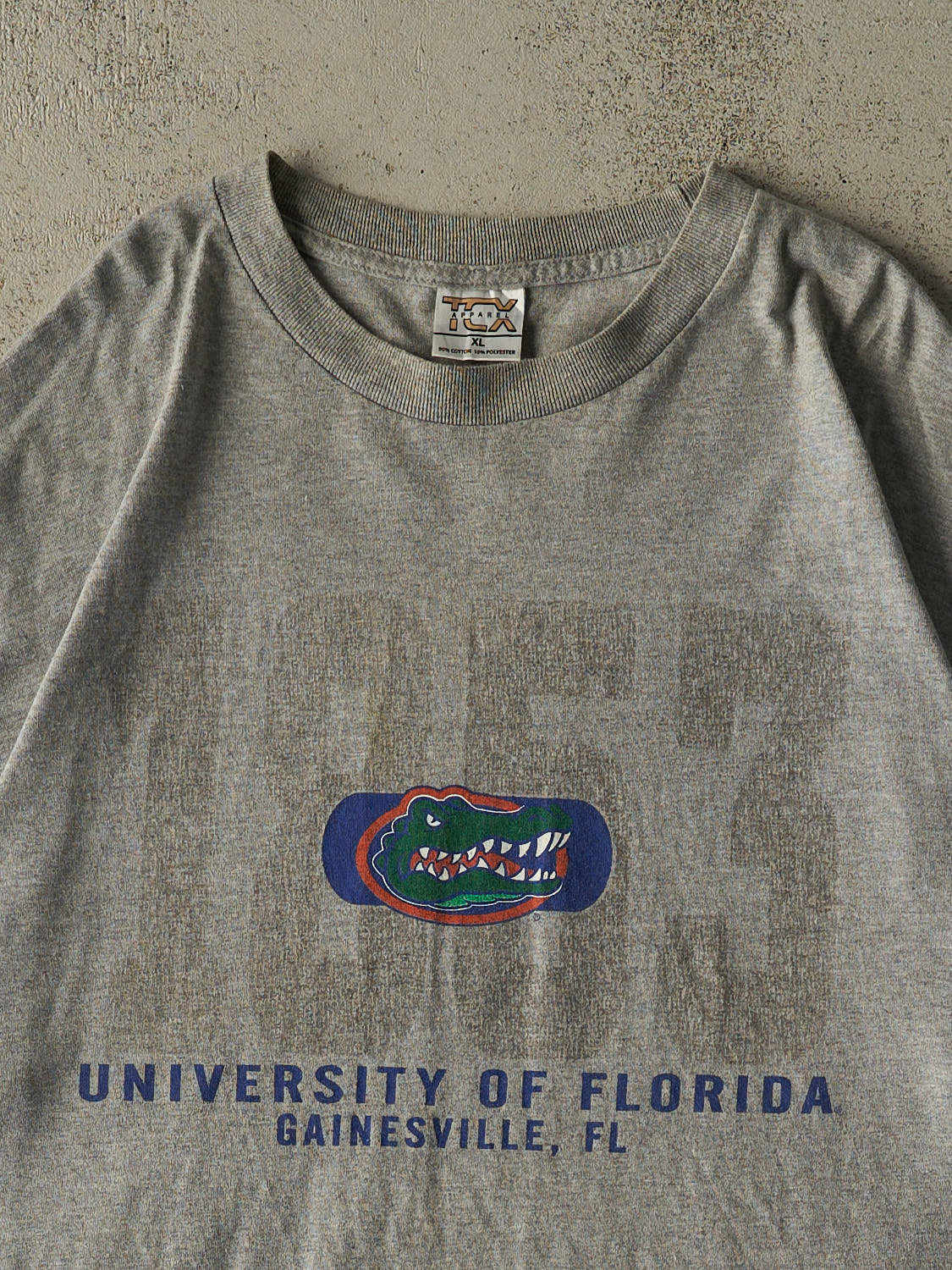 Vintage 90s Grey University of Florida Gators Tee (XL/XXL)