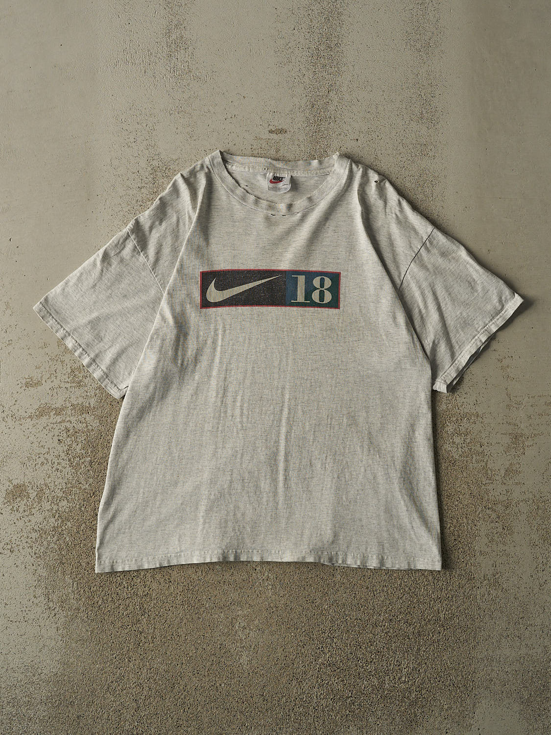 Vintage 90s Heather Grey Nike Tee (L)