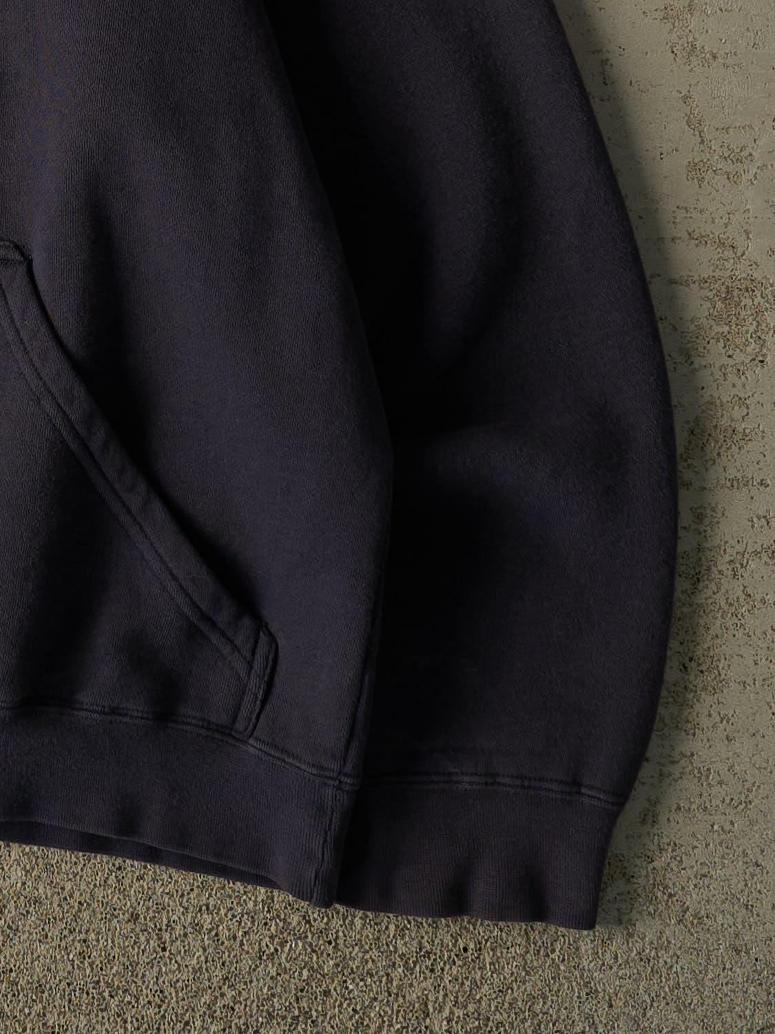 Vintage Y2K Navy Blue Nike Logo Hoodie (S/M)
