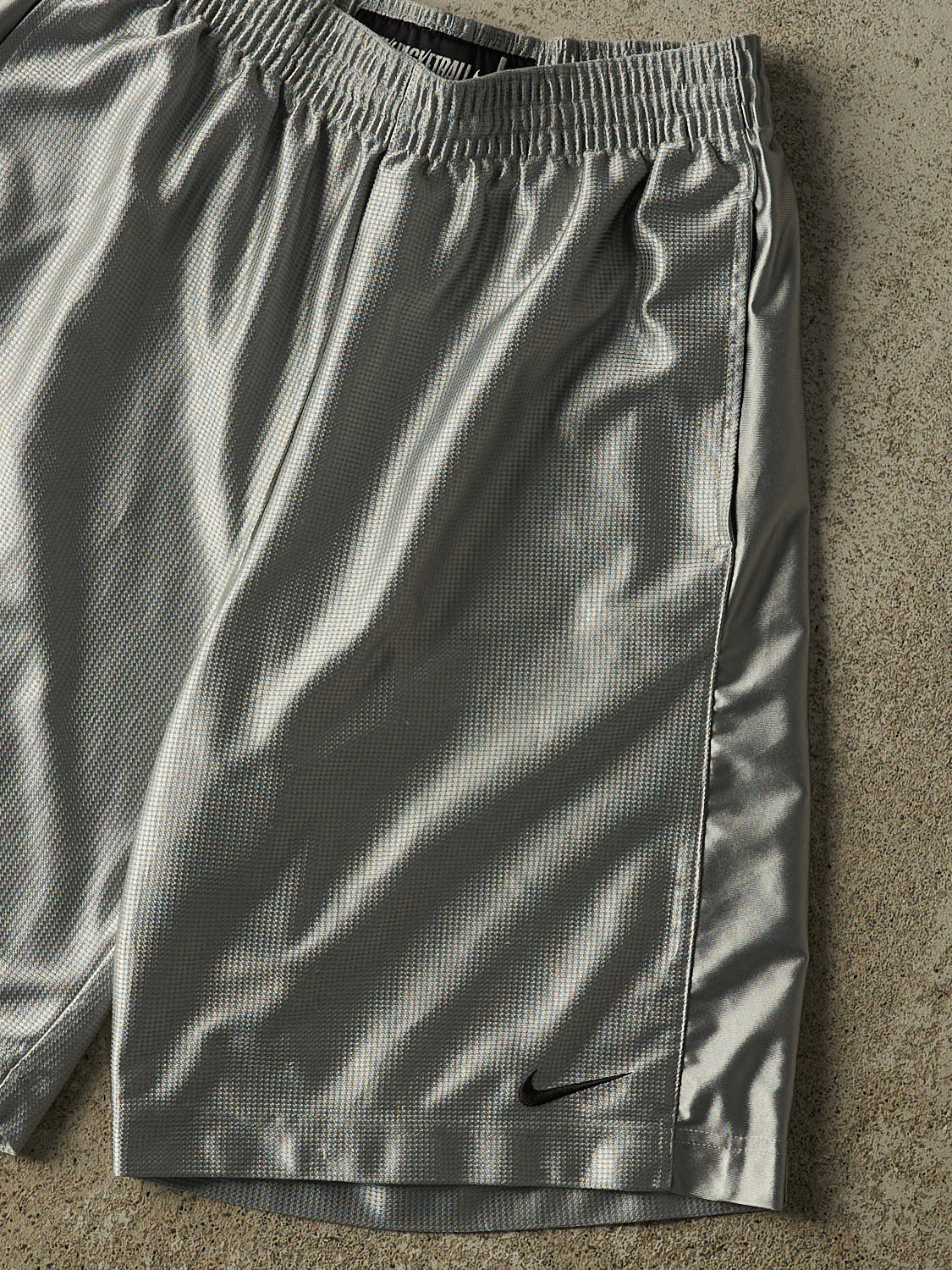 Vintage Y2K Grey Nike Basketball Shorts (28x9.5)