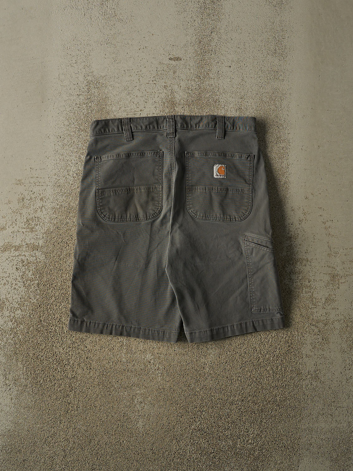 Vintage Y2K Grey Carhartt Work Shorts (32x9.5)
