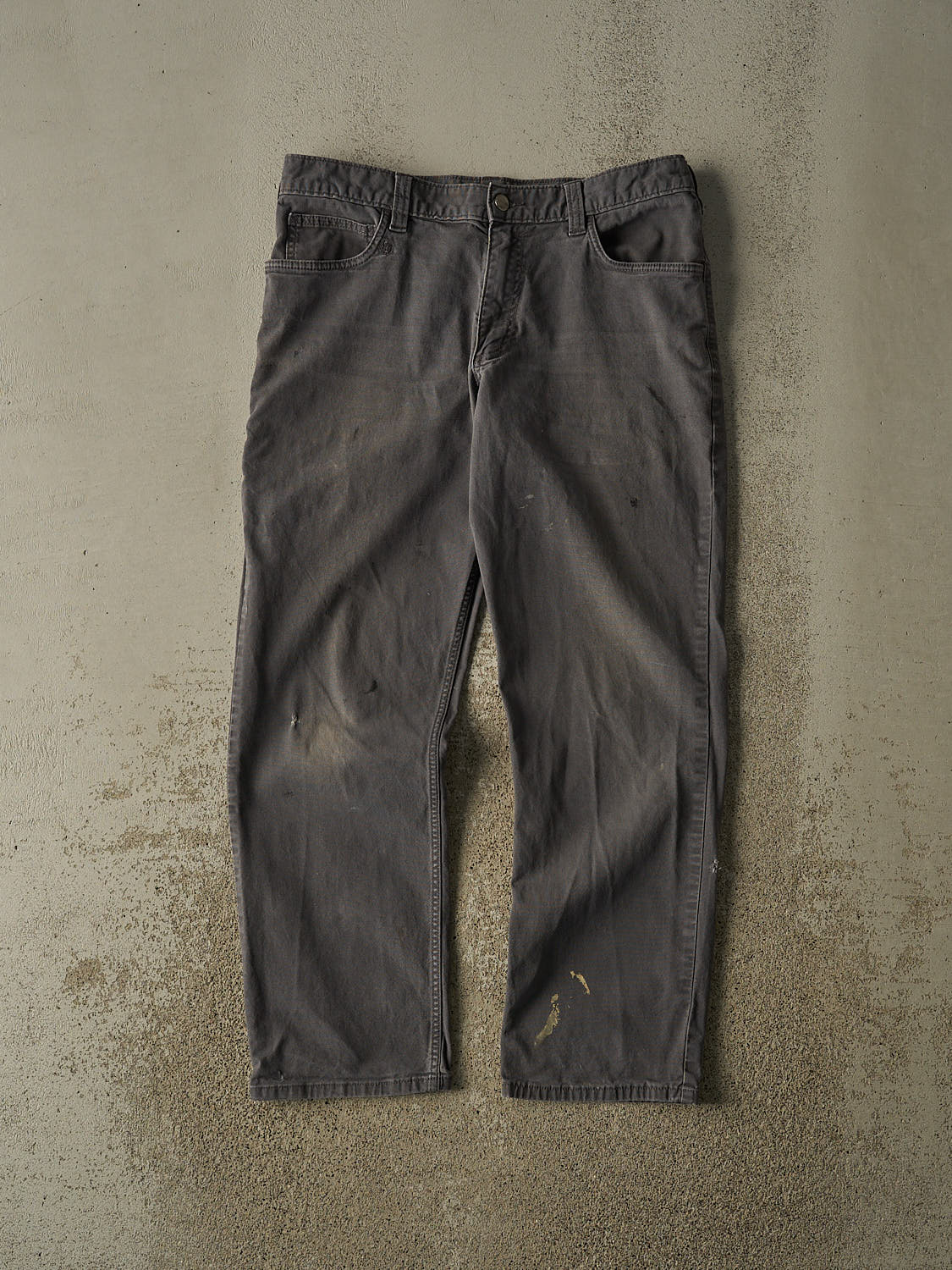 Vintage Y2K Grey Carhartt Work Pants (33x28.5)