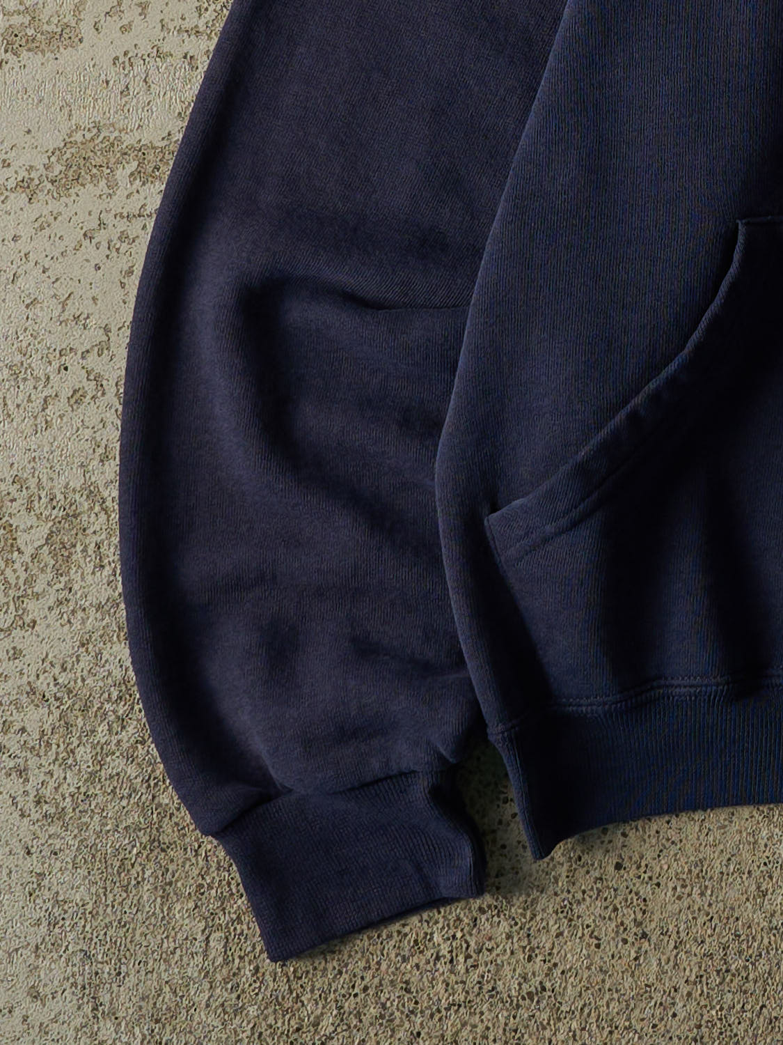 Vintage Y2K Navy Blue Russell Athletic Huskie Athletics Hoodie (XS/S)