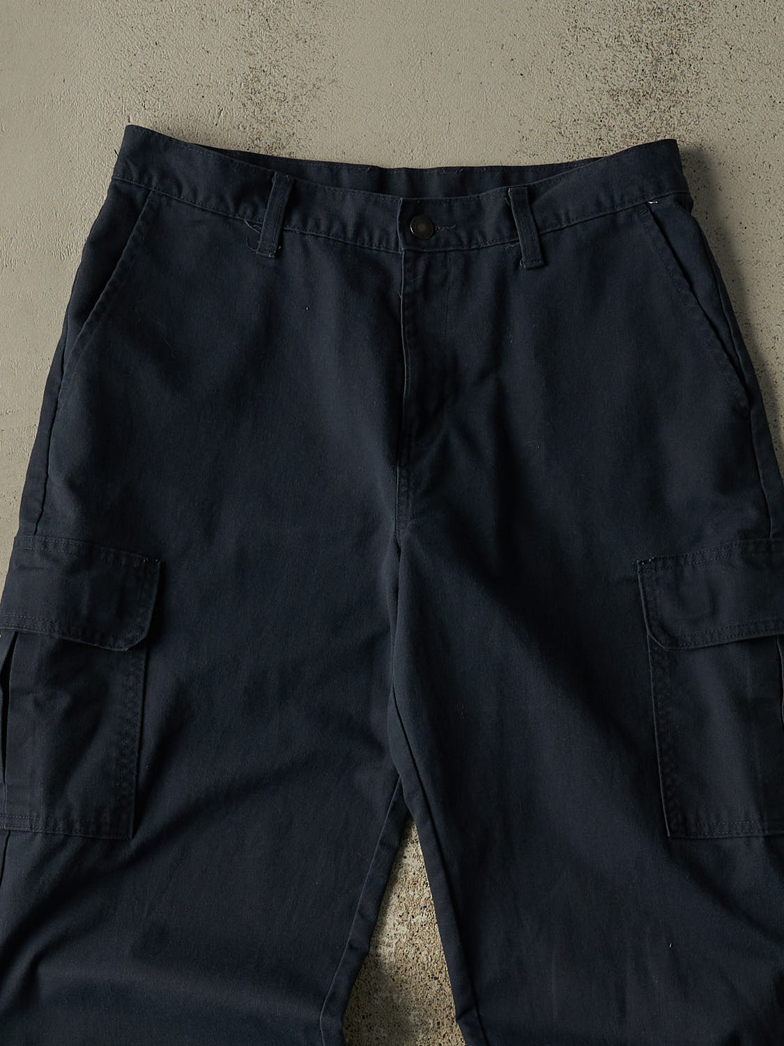 Vintage Y2K Navy Blue Dickies Cargo Work Pants (31x31)