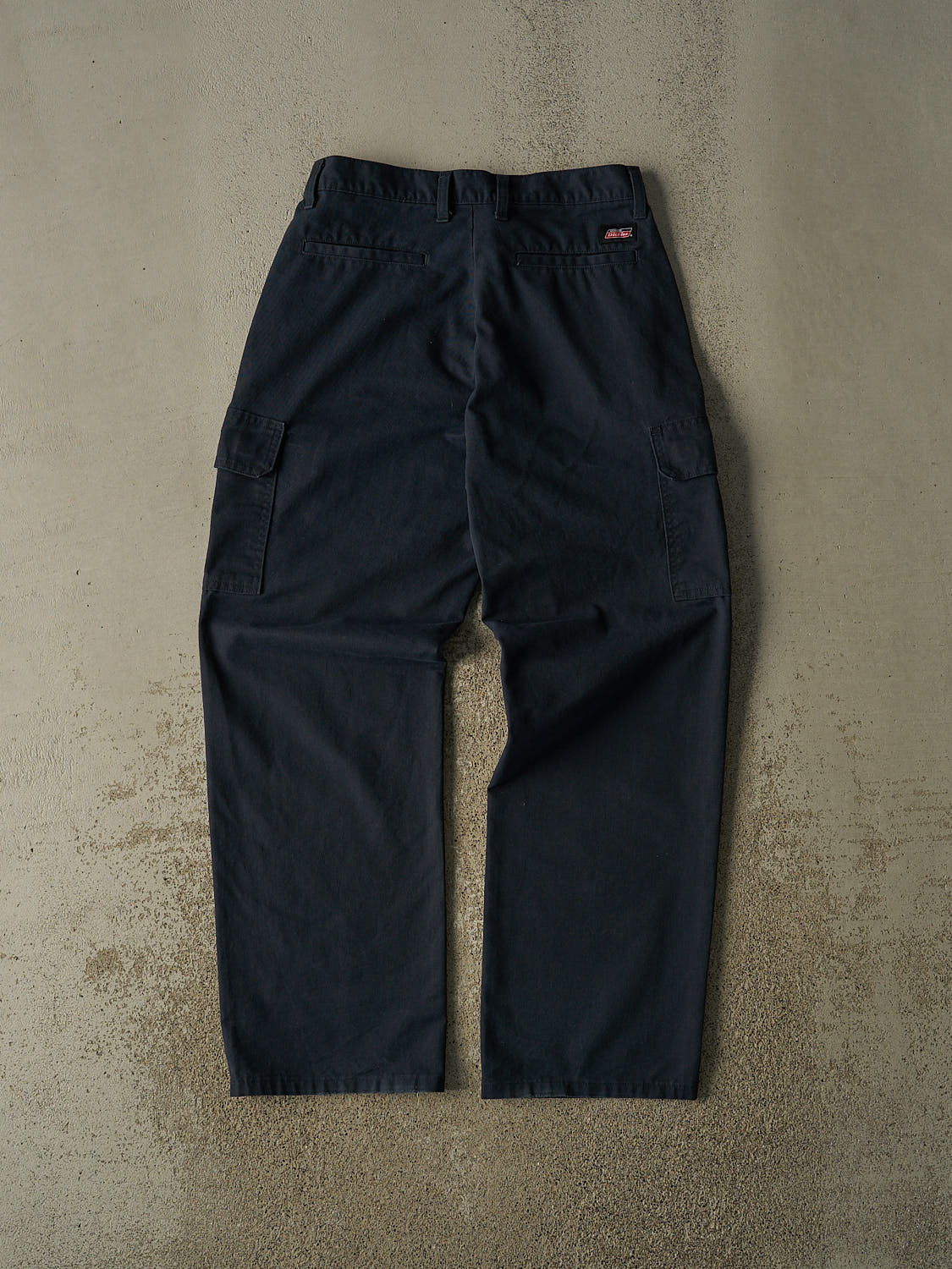 Vintage Y2K Navy Blue Dickies Cargo Work Pants (31x31)