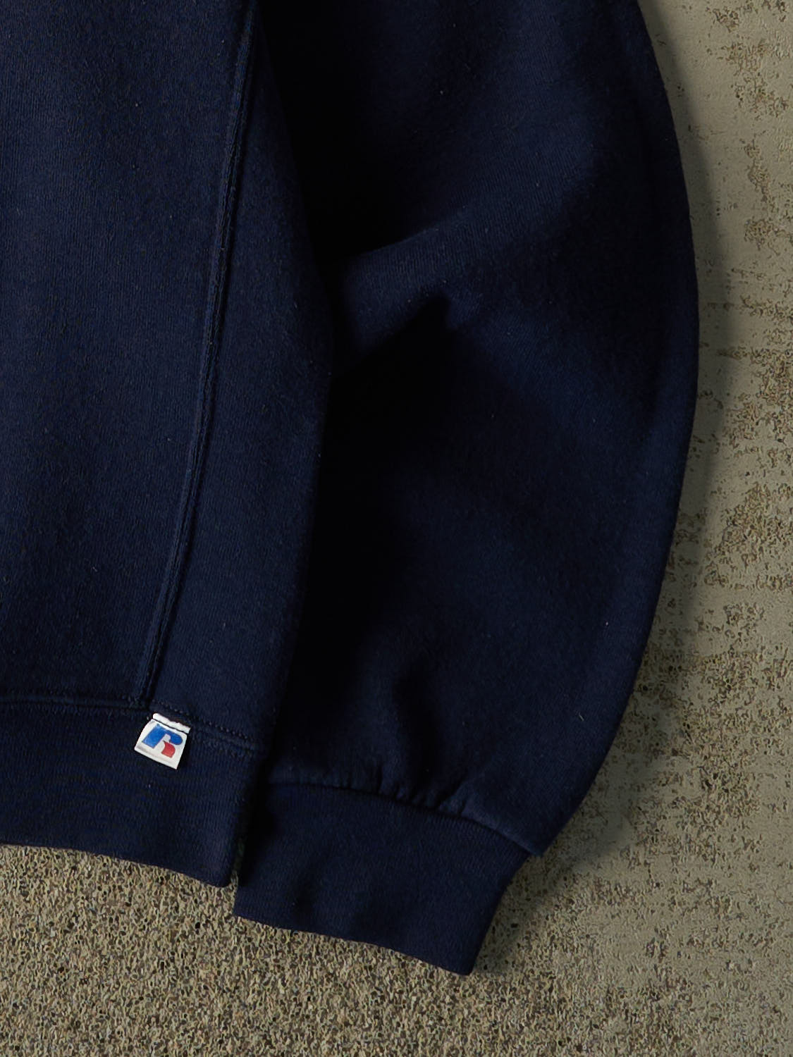 Vintage Y2K Navy Blue Russell Athletic Utah State University Alumni Crewneck (XS/S)