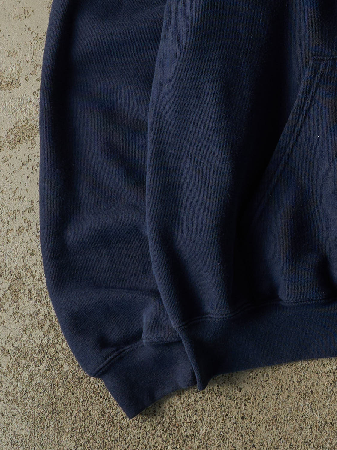 Vintage 90s Navy Blue Carhartt Zip Up Hoodie (XL)