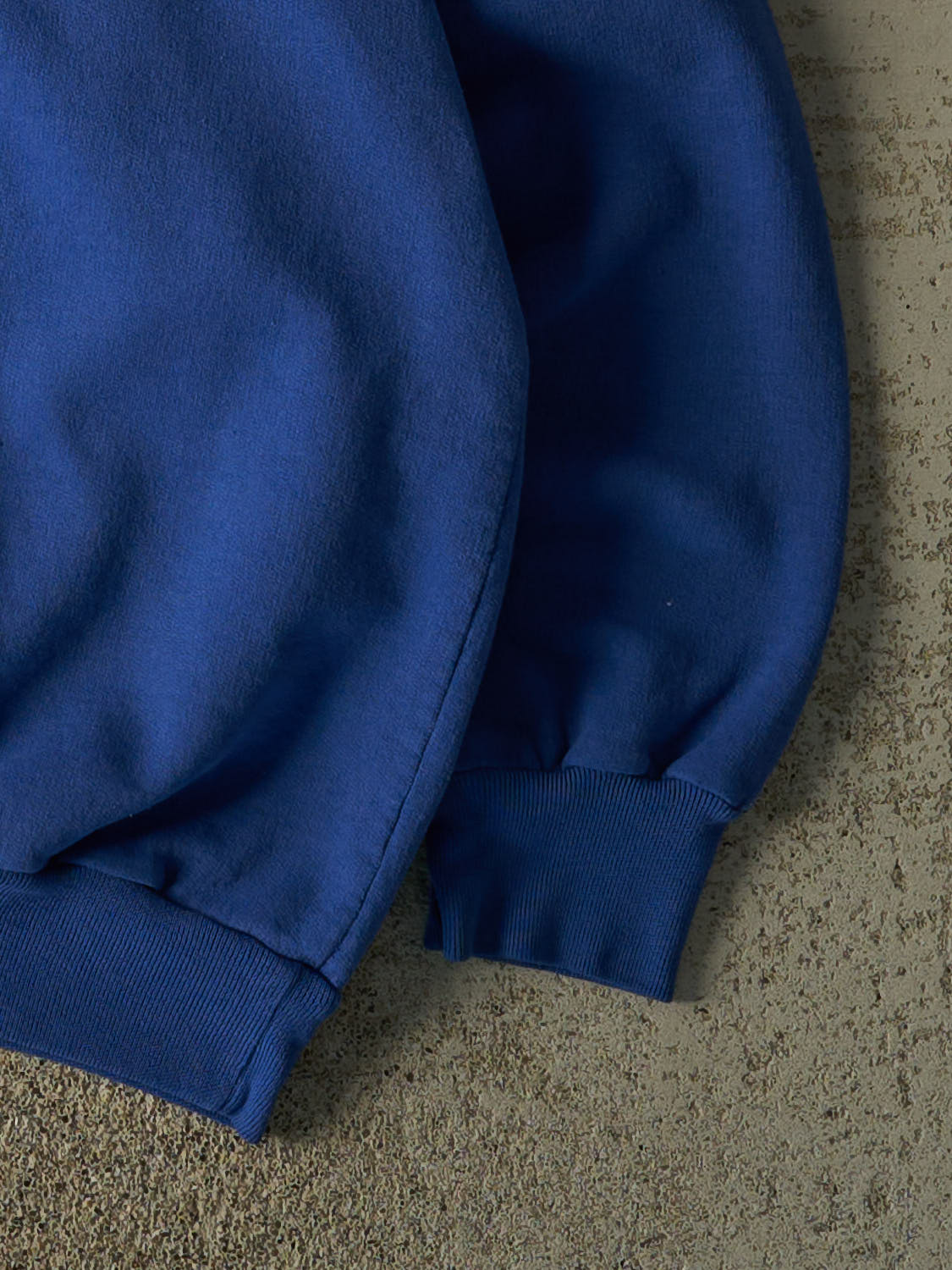 Vintage 90s Blue Logo Hoodie (L/XL)