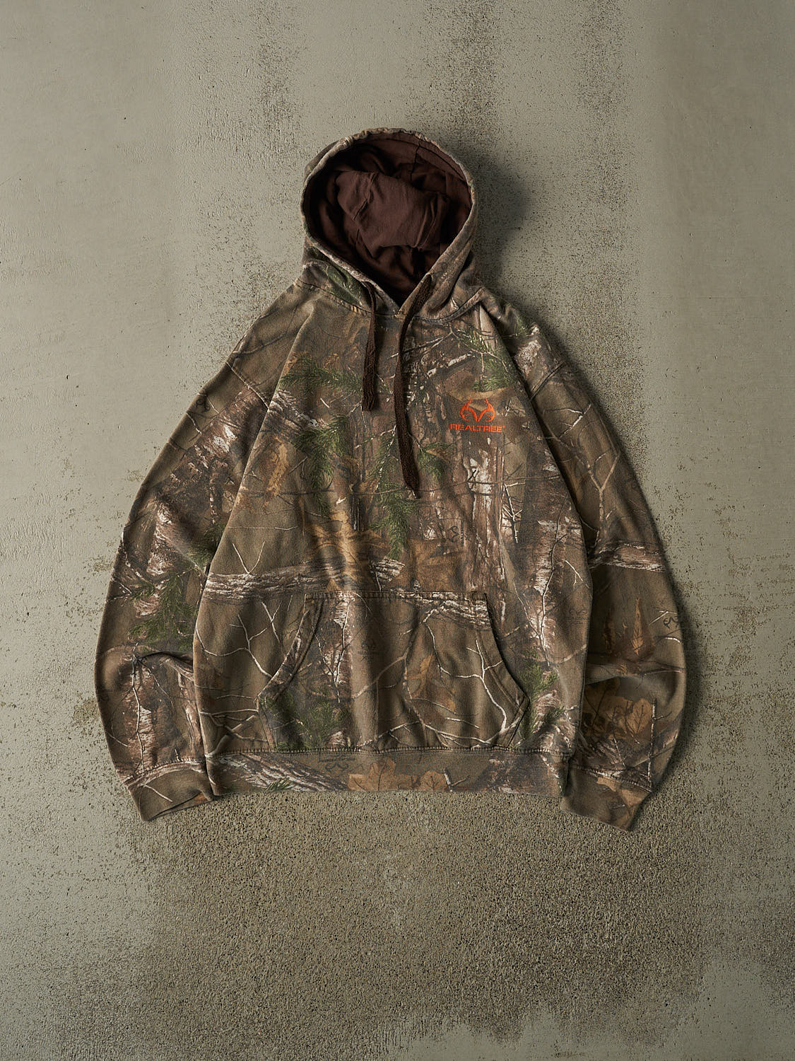 Vintage 90s Camo Realtree Logo Hoodie (M/L)