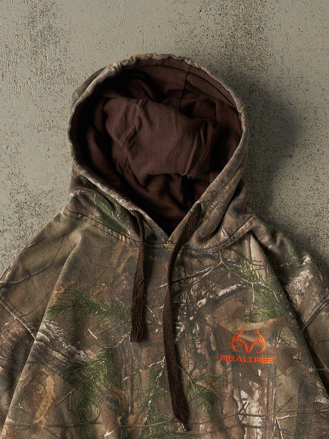 Vintage 90s Camo Realtree Logo Hoodie (M/L)