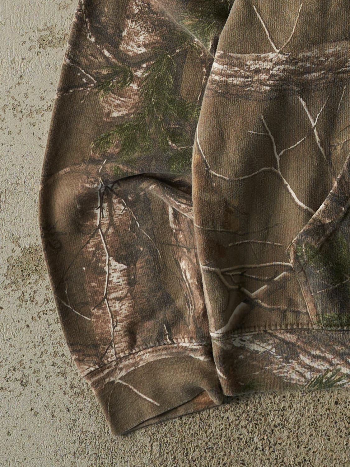 Vintage 90s Camo Realtree Logo Hoodie (M/L)