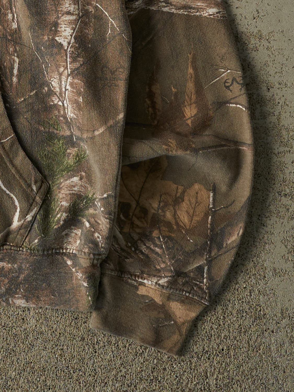 Vintage 90s Camo Realtree Logo Hoodie (M/L)