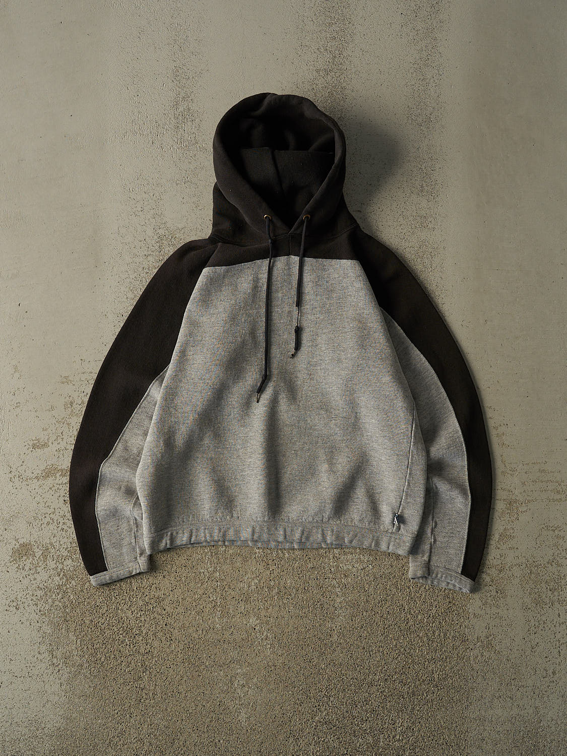 Vintage 90s Grey Discus Athletic Blank Hoodie (XS/S)