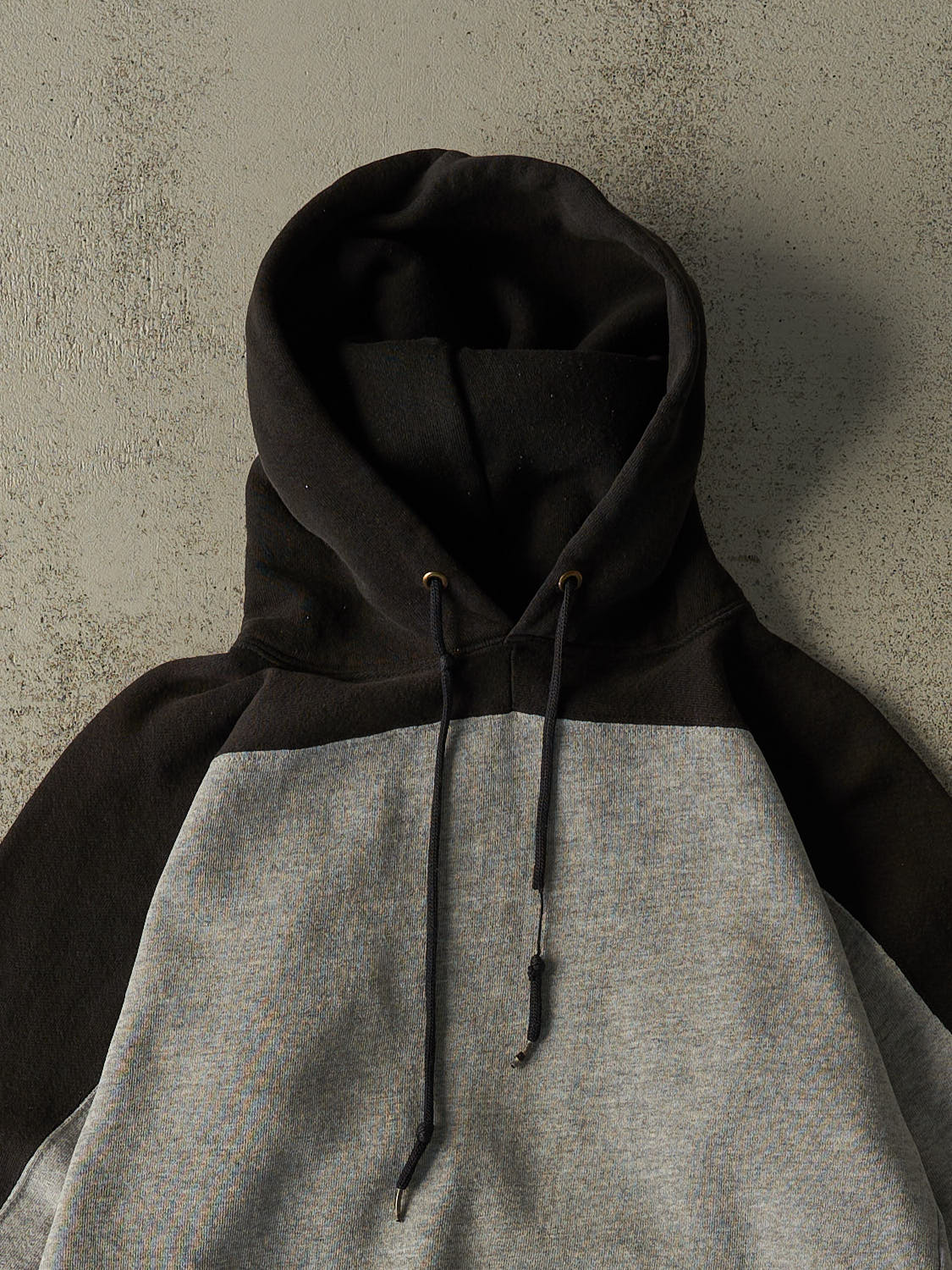 Vintage 90s Grey Discus Athletic Blank Hoodie (XS/S)