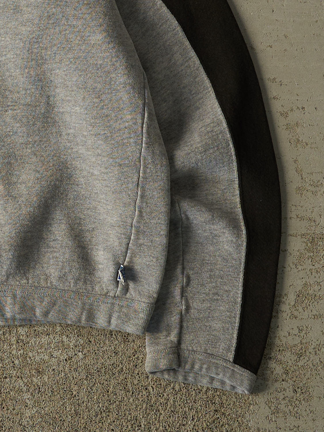 Vintage 90s Grey Discus Athletic Blank Hoodie (XS/S)