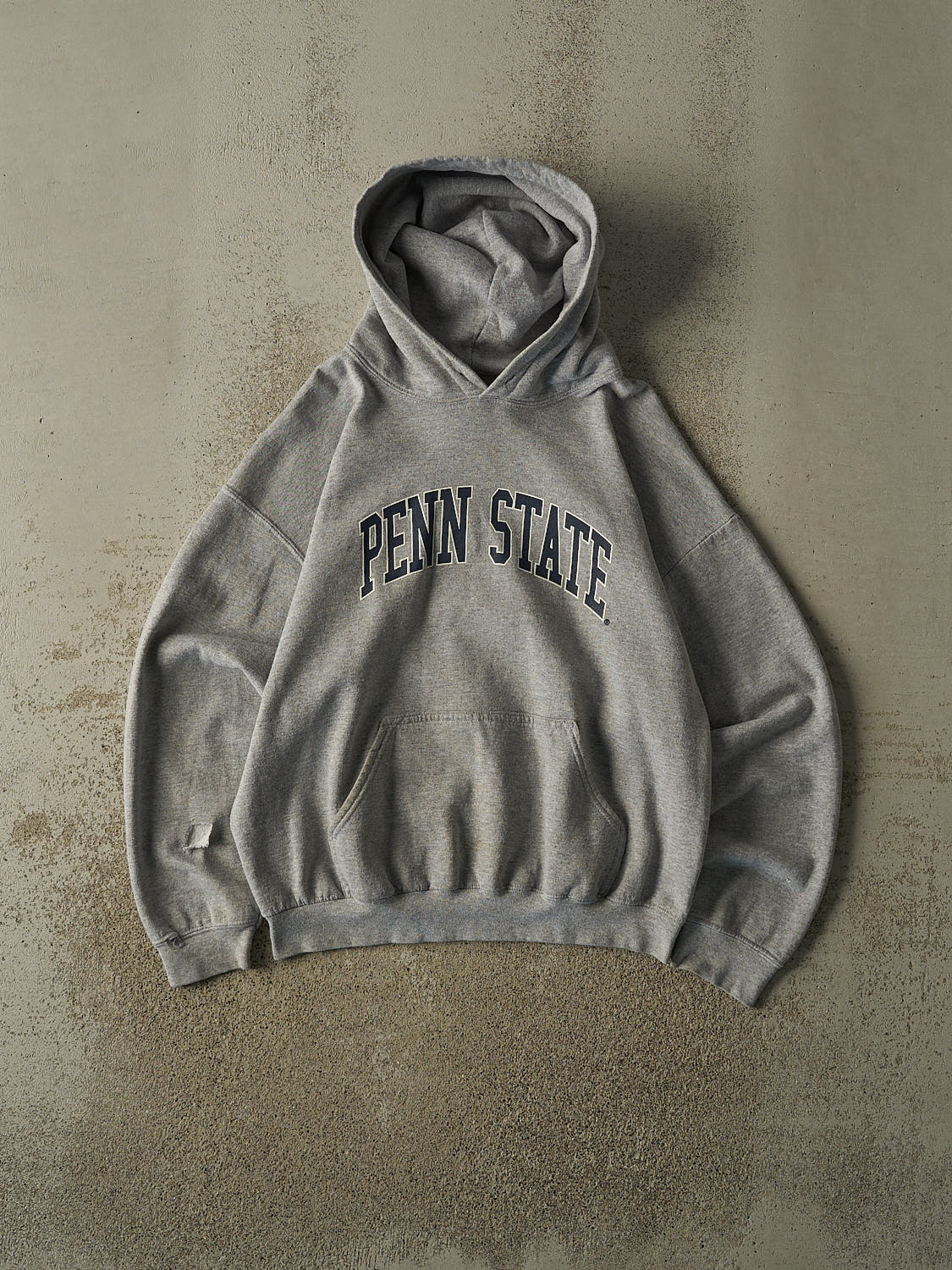 Vintage 90s Grey Penn State University Hoodie (S/M)