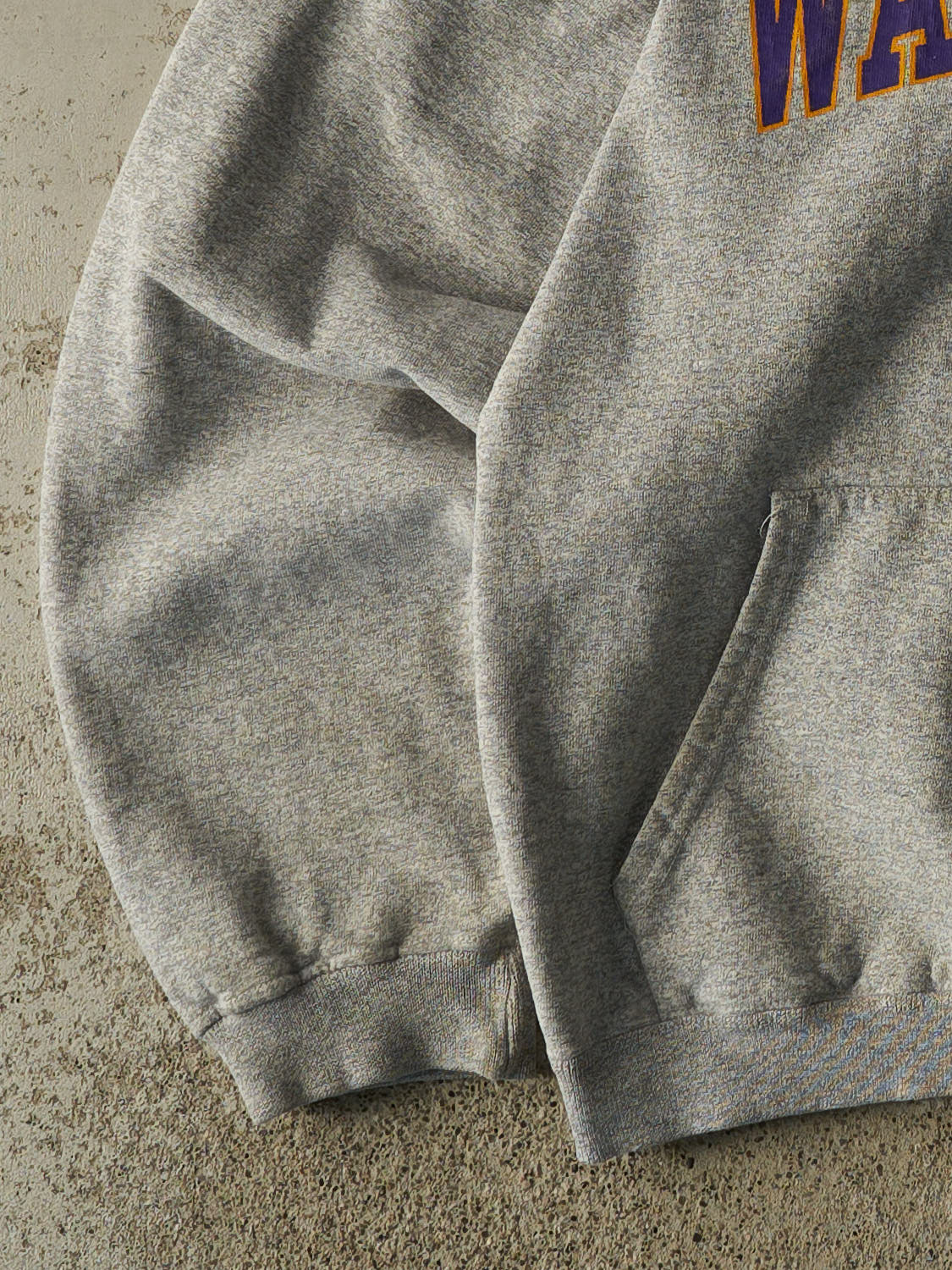 Vintage 90s Grey University of Washington Hoodie (S/M)