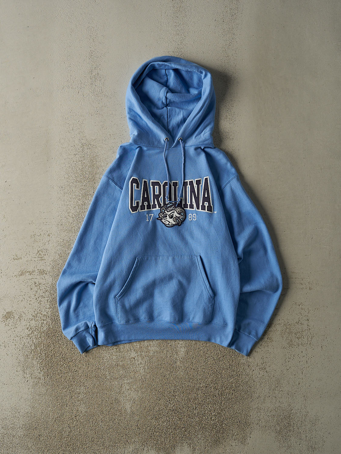 Vintage Y2K Blue University of North Carolina Hoodie (S/M)