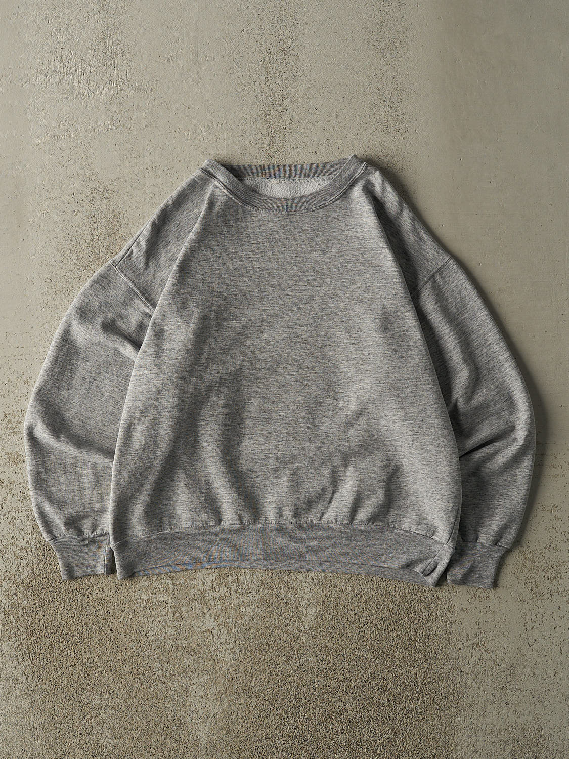 Vintage 90s Grey Blank Crewneck (M)