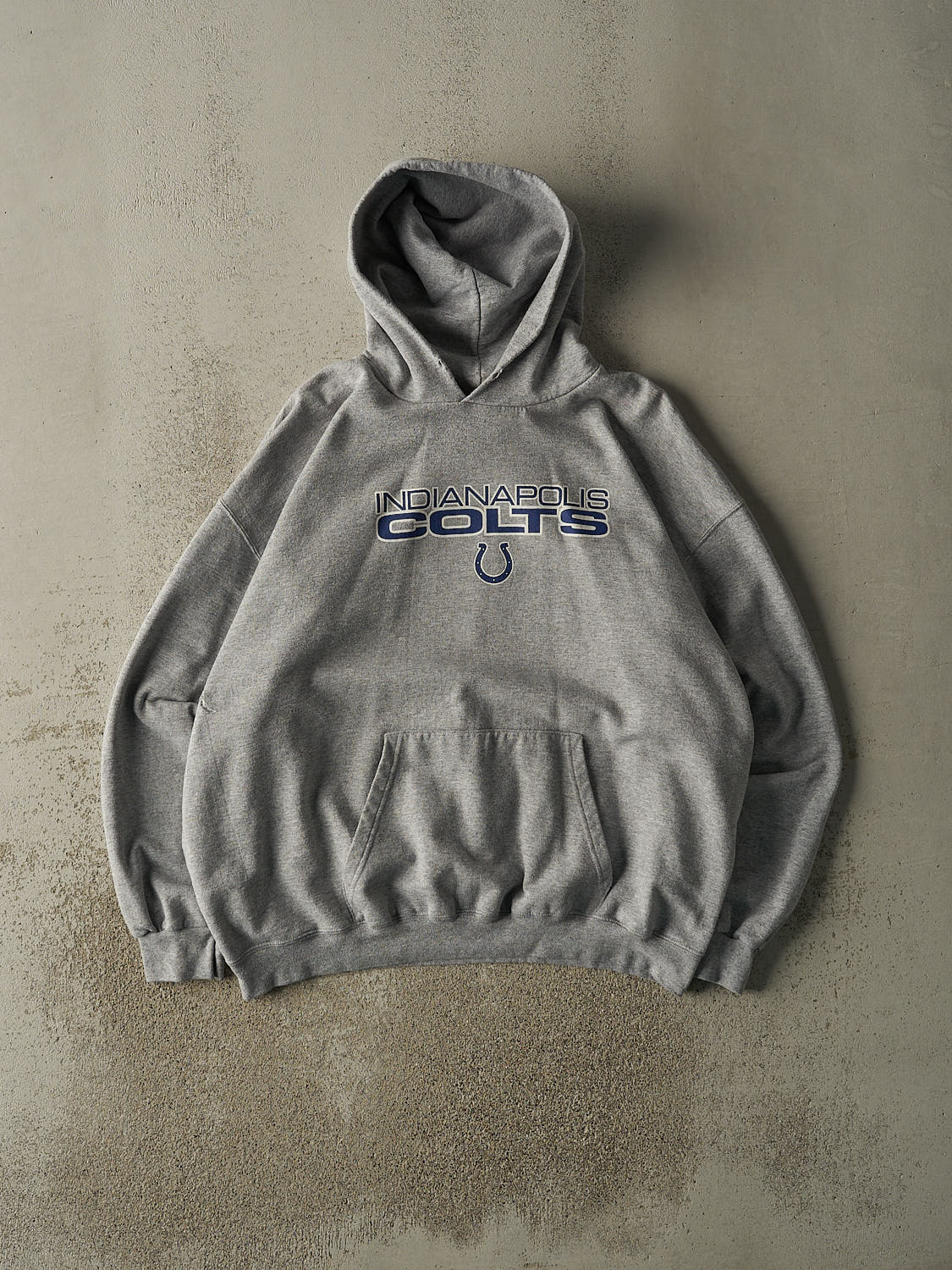 Vintage 90s Grey Indianapolis Colts Hoodie (XXL)