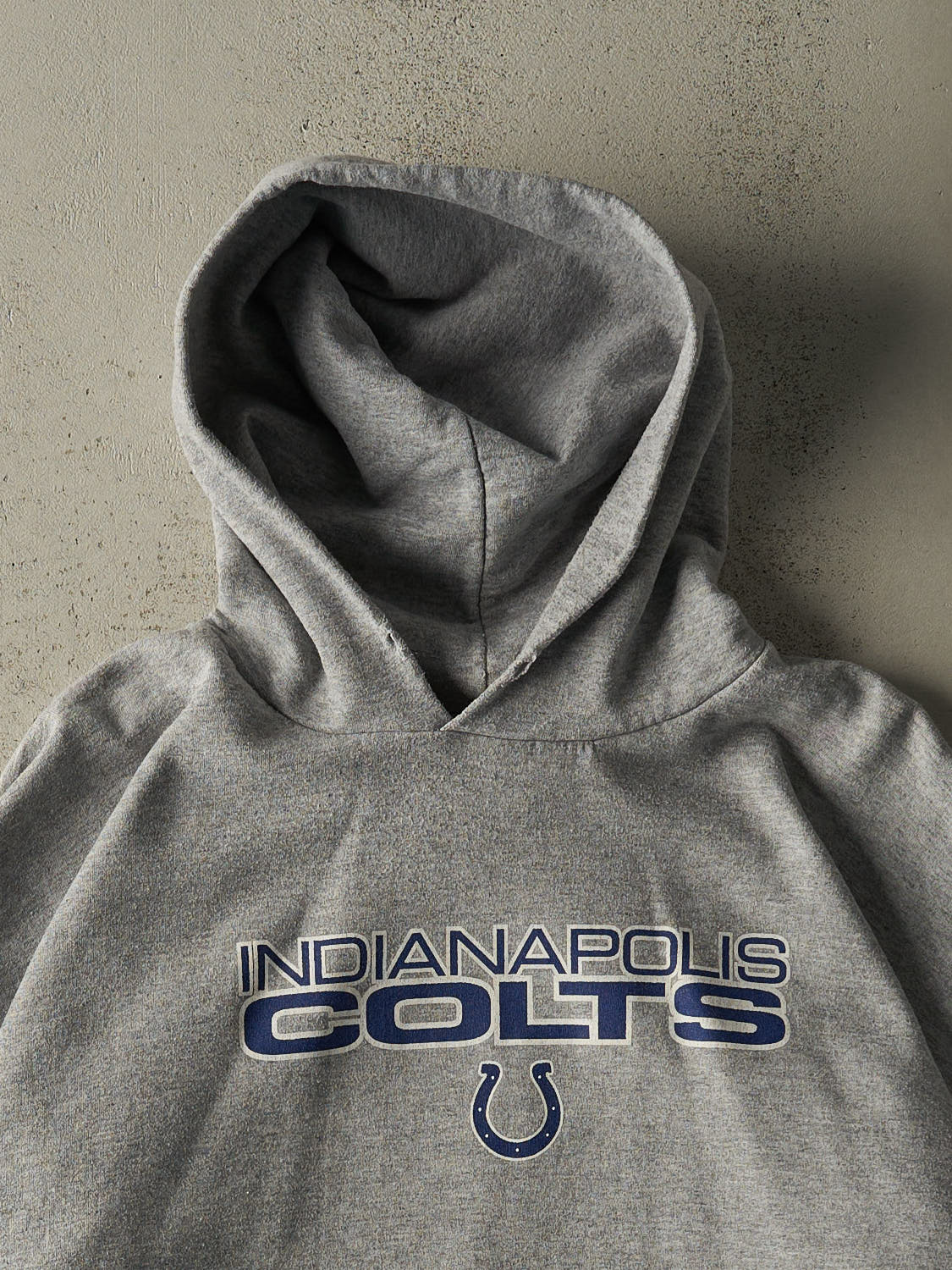 Vintage 90s Grey Indianapolis Colts Hoodie (XXL)