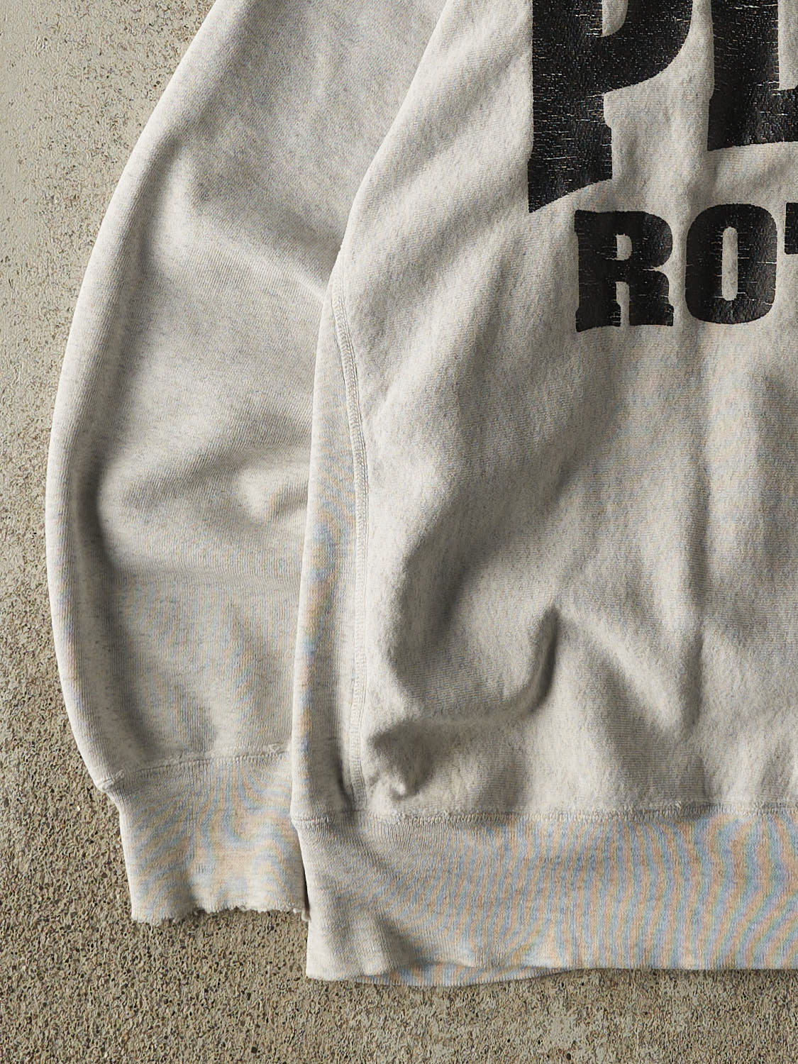 Vintage 90s Heather Grey PLU Crewneck (M/L)