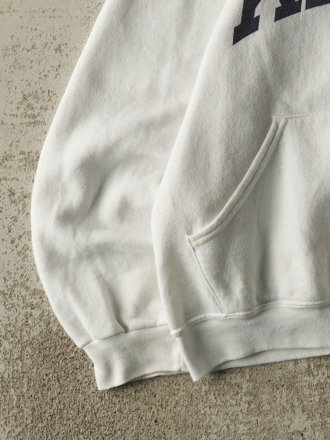 Vintage Y2K White Russell Athletic Kelsey Hoodie (S)