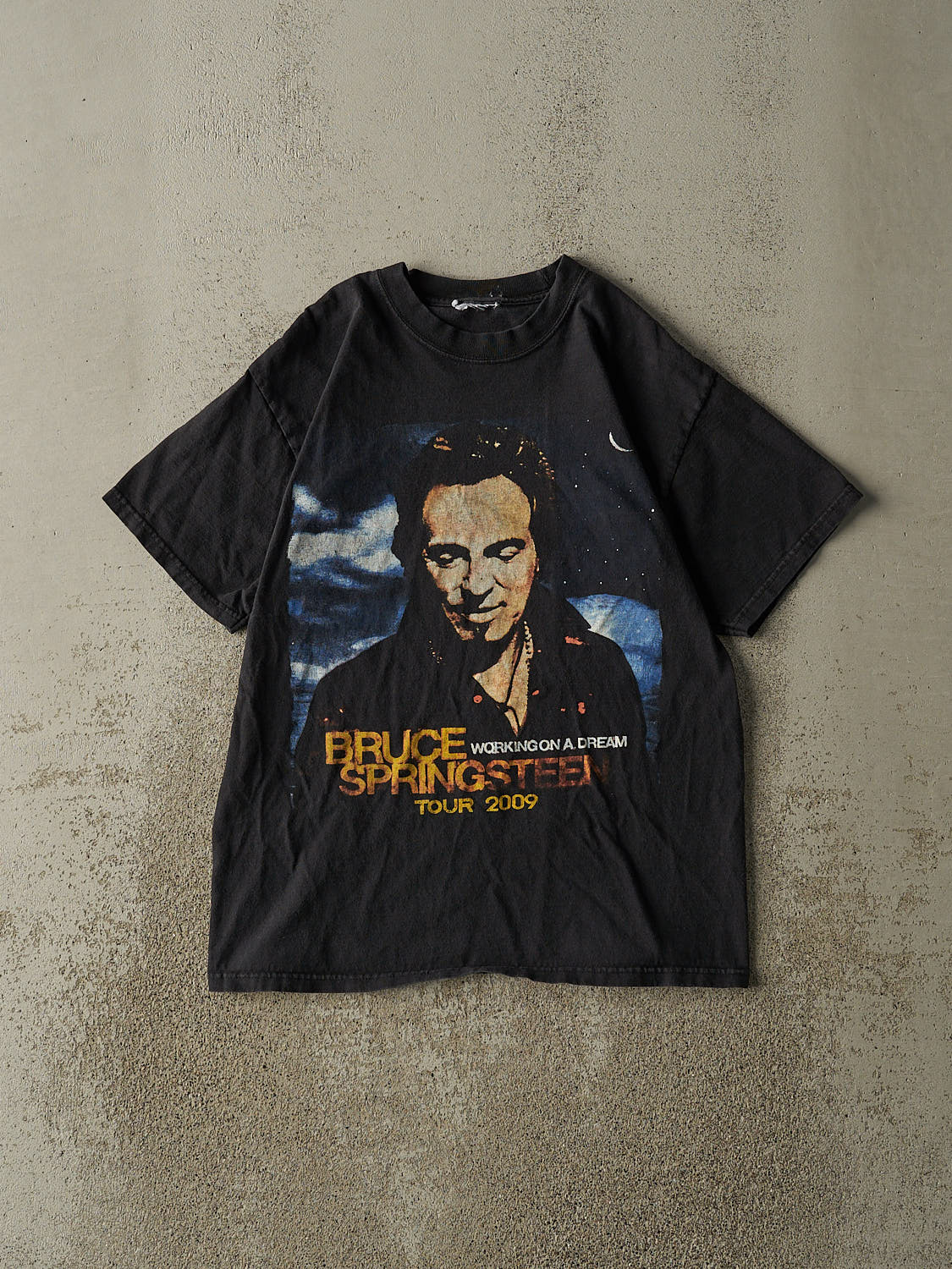 Vintage 09' Black Bruce Springsteen Tour Tee (S/M)
