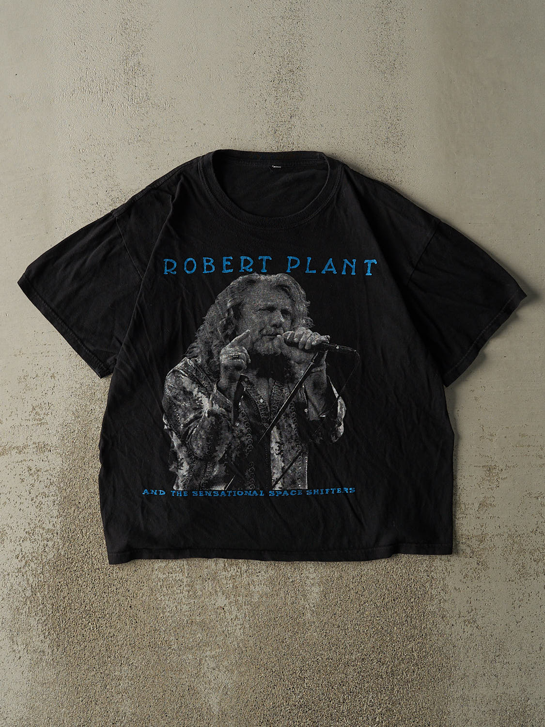 Vintage Y2K Black Robert Plant Tour Tee (M/L)