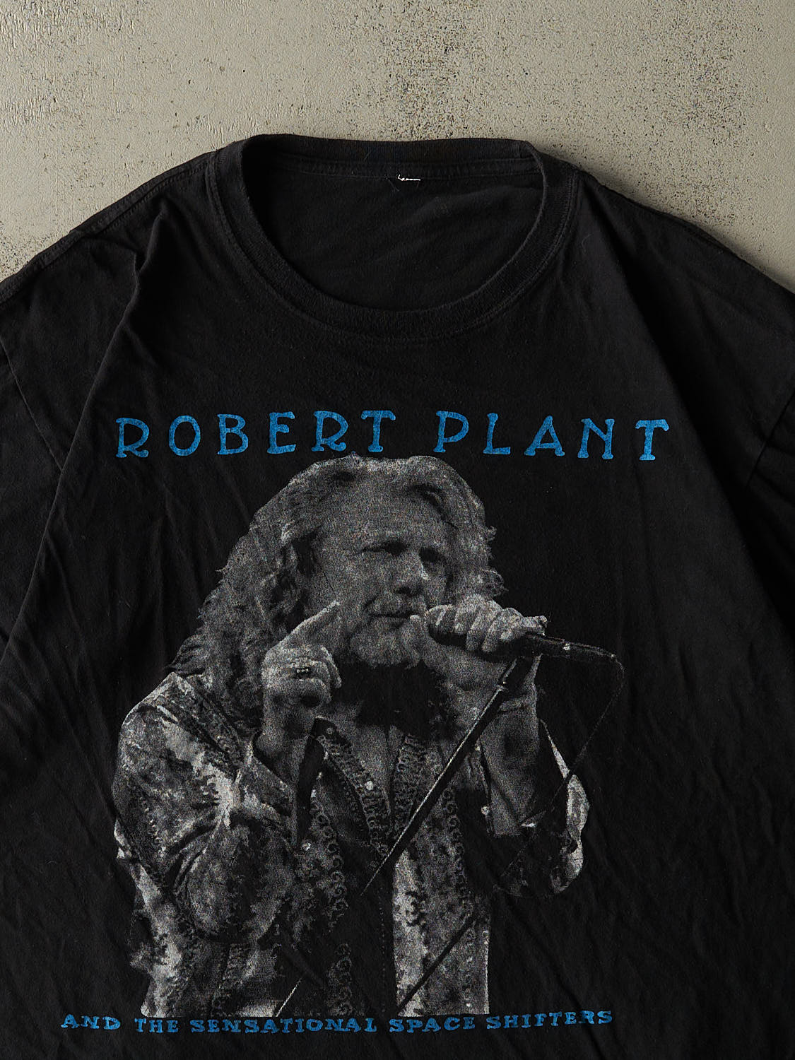Vintage Y2K Black Robert Plant Tour Tee (M/L)