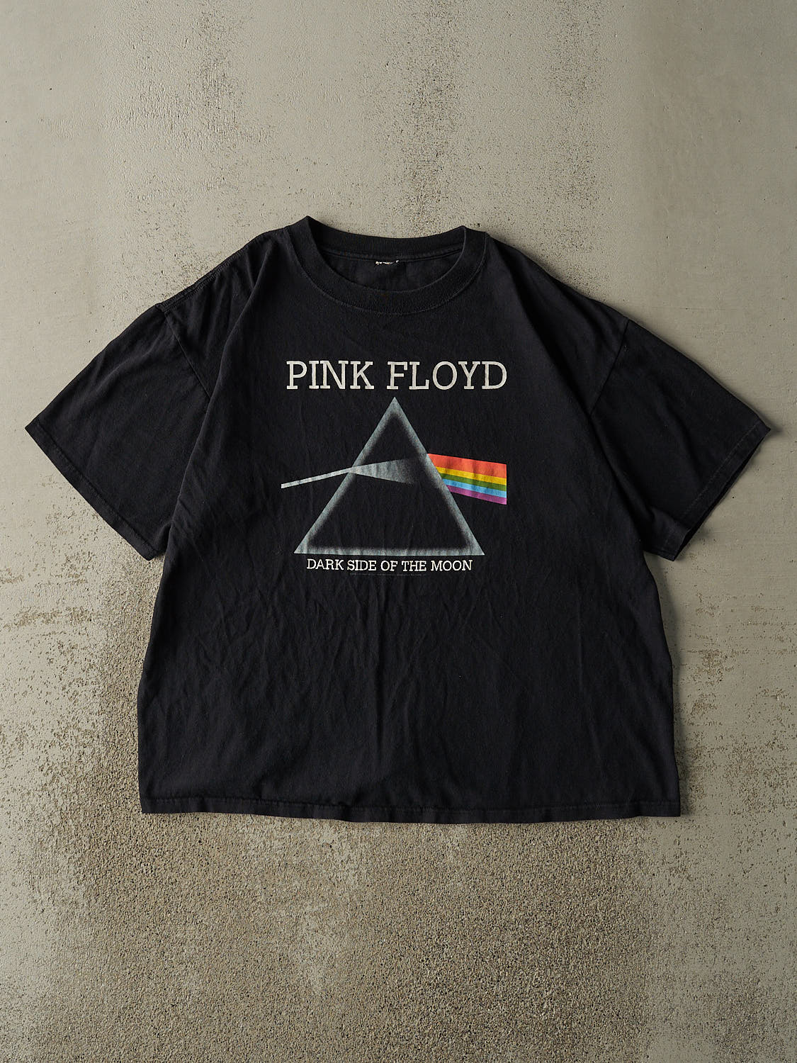 Vintage 06' Black Pink Floyd Dark Side of the Moon Tee (L/XL)