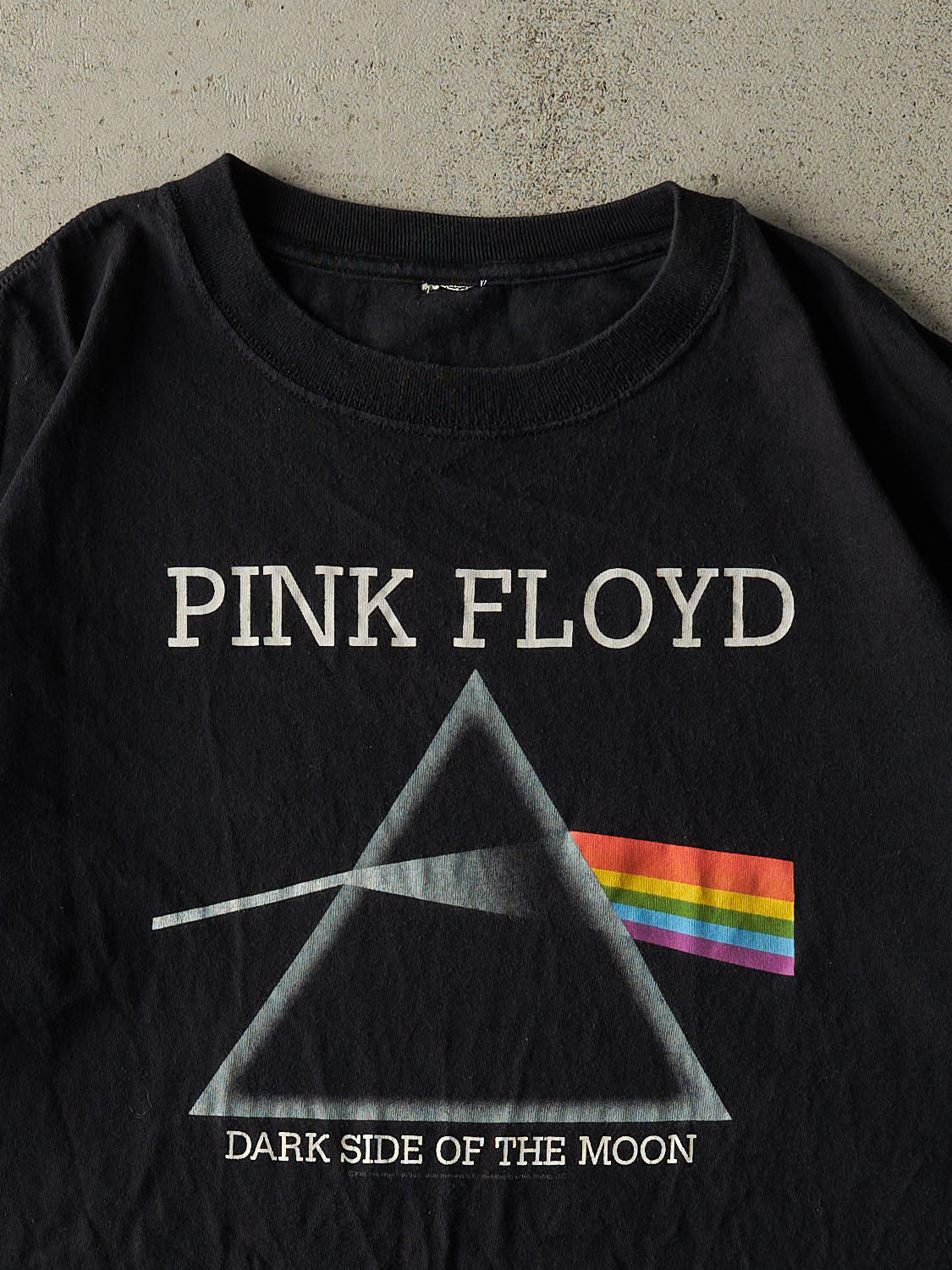 Vintage 06' Black Pink Floyd Dark Side of the Moon Tee (L/XL)