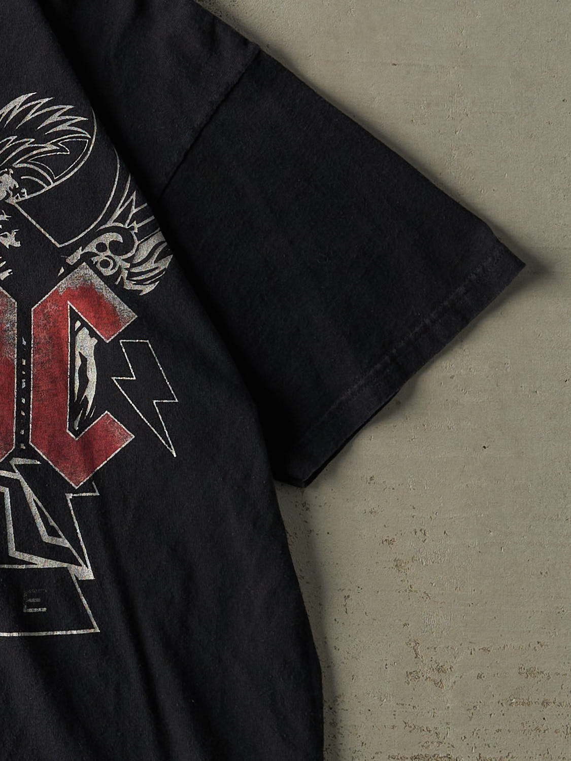 Vintage 08' Black AC/DC "Black Ice" Tee (M/L)