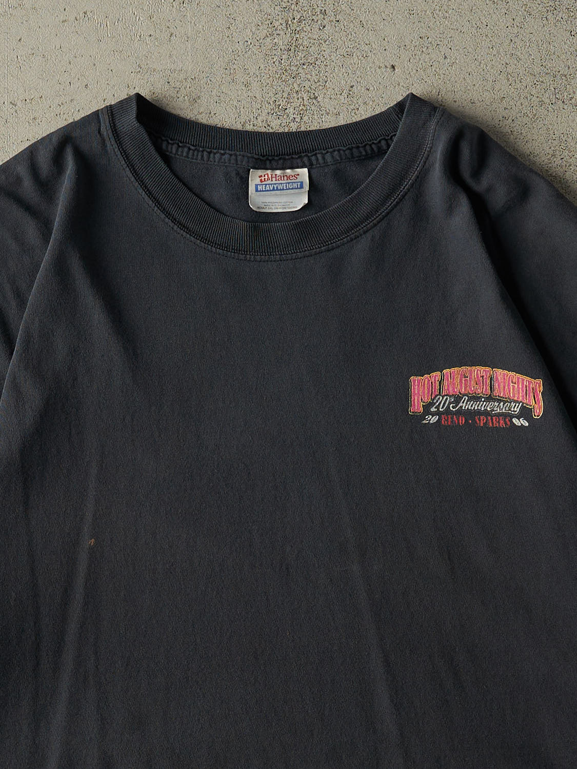 Vintage 06' Faded Black Reno Sparks Car Tee (XL/XXL)