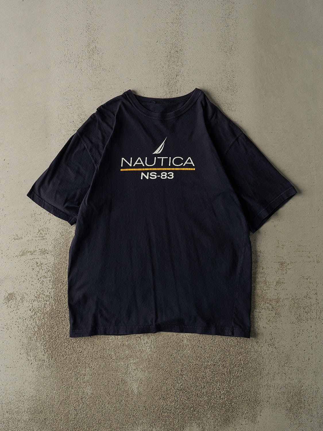 Vintage Y2K Navy Blue Nautica Tee (XL)