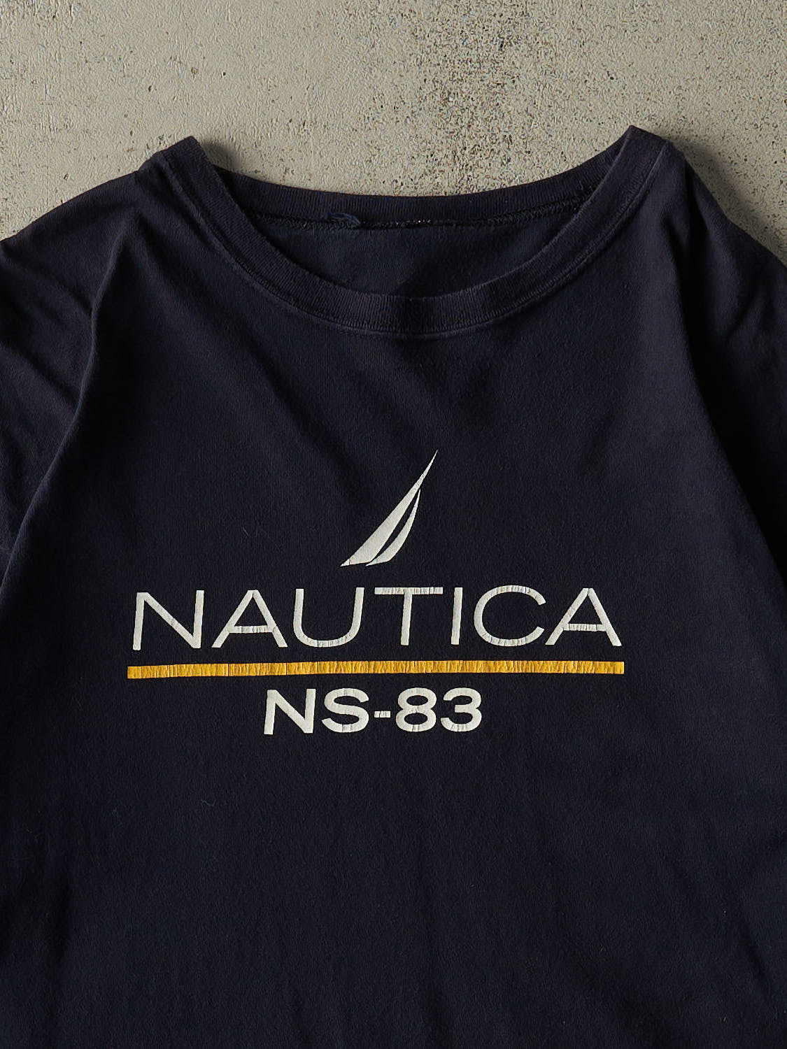 Vintage Y2K Navy Blue Nautica Tee (XL)