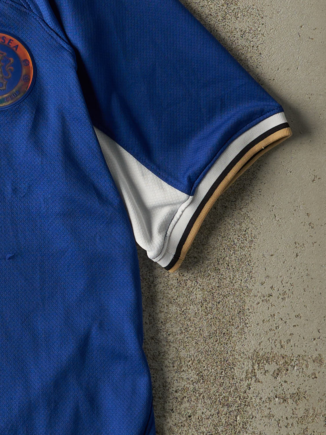 Vintage Y2K Blue Nike Chelsea Soccer Jersey (S/M)