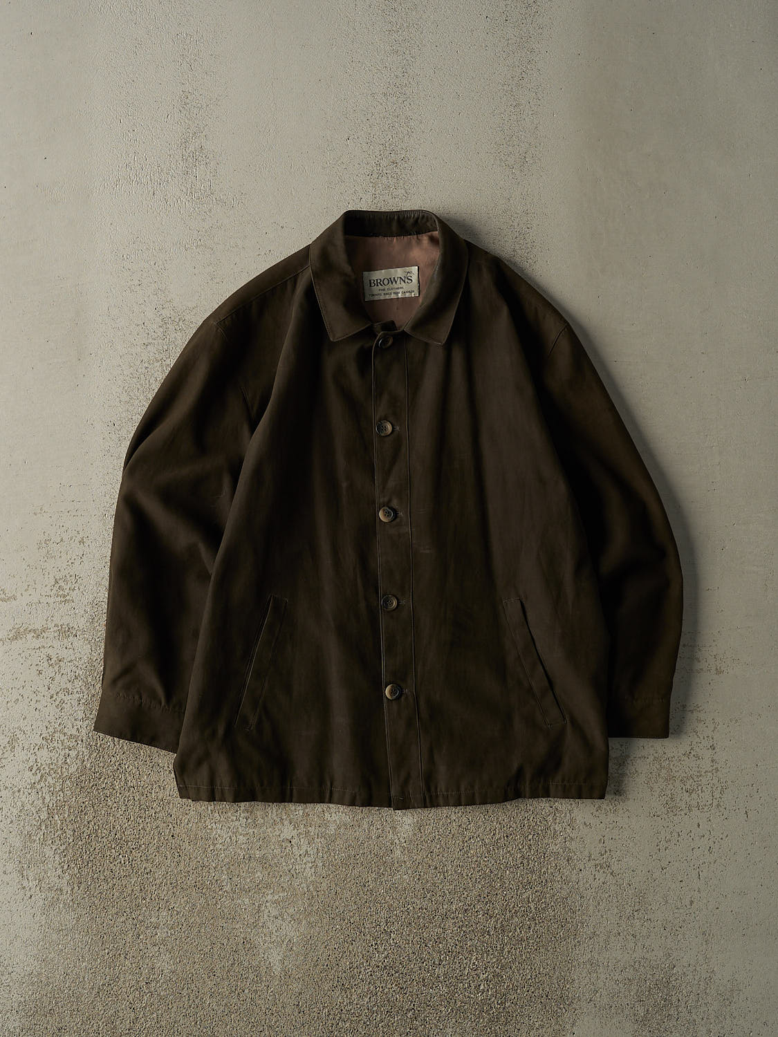Vintage 90s Green Lightweight Suede Blazer Jacket (XL/XXL)