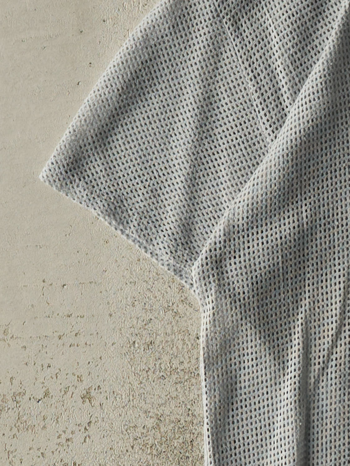 Vintage 90s Grey Mesh Tee (XS/S)