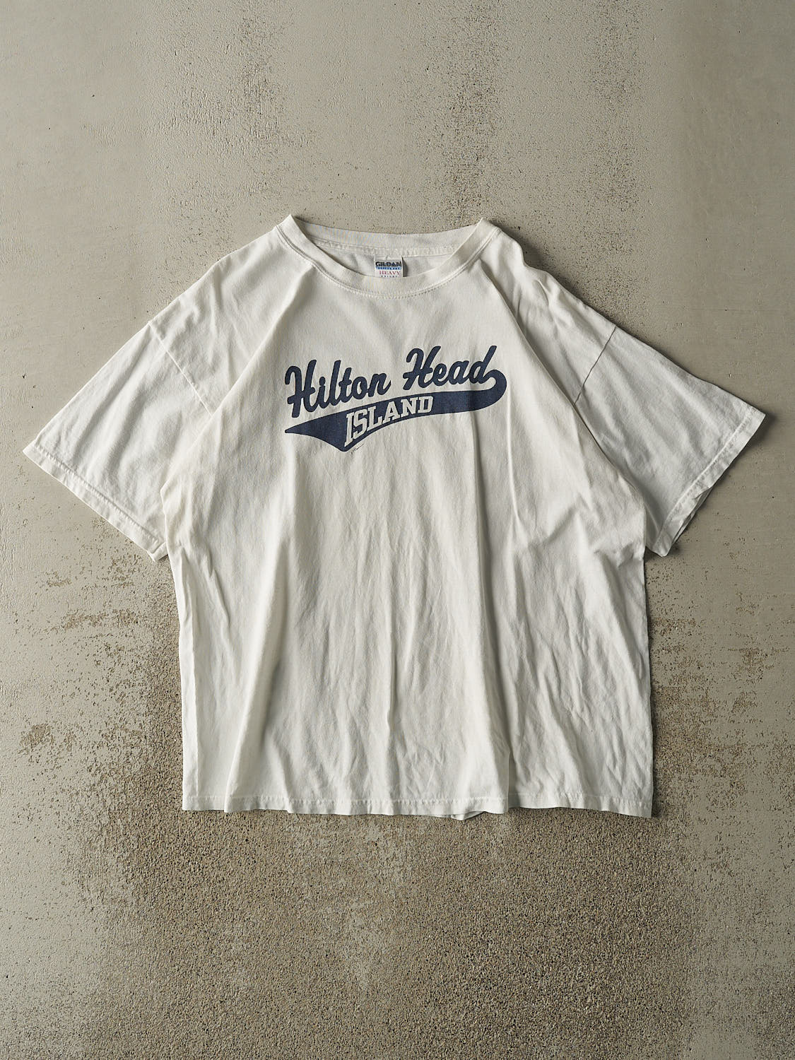 Vintage 90s White Hilton Head Island Tee (L/XL)