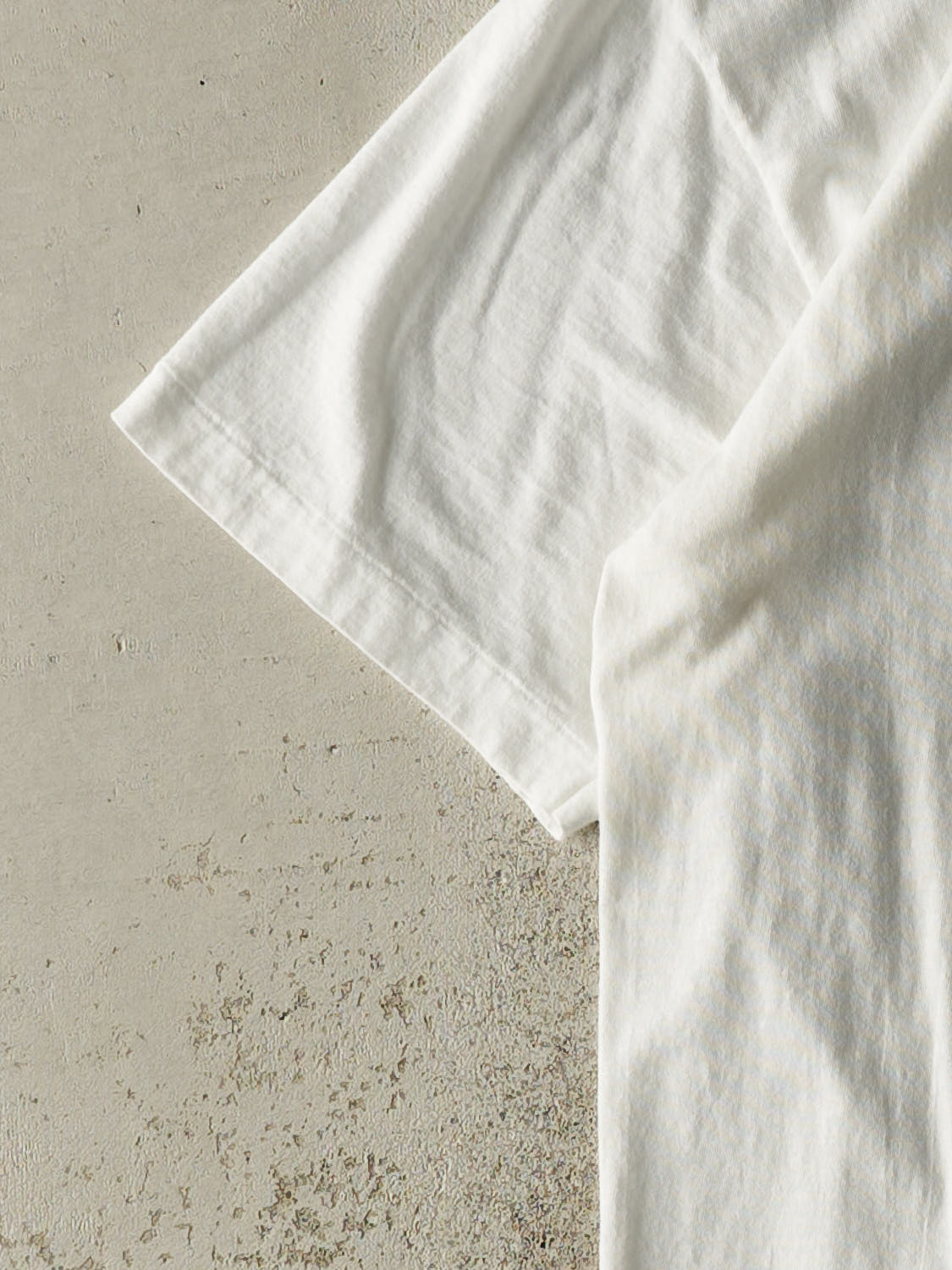 Vintage 90s White Blank Tee (XL)