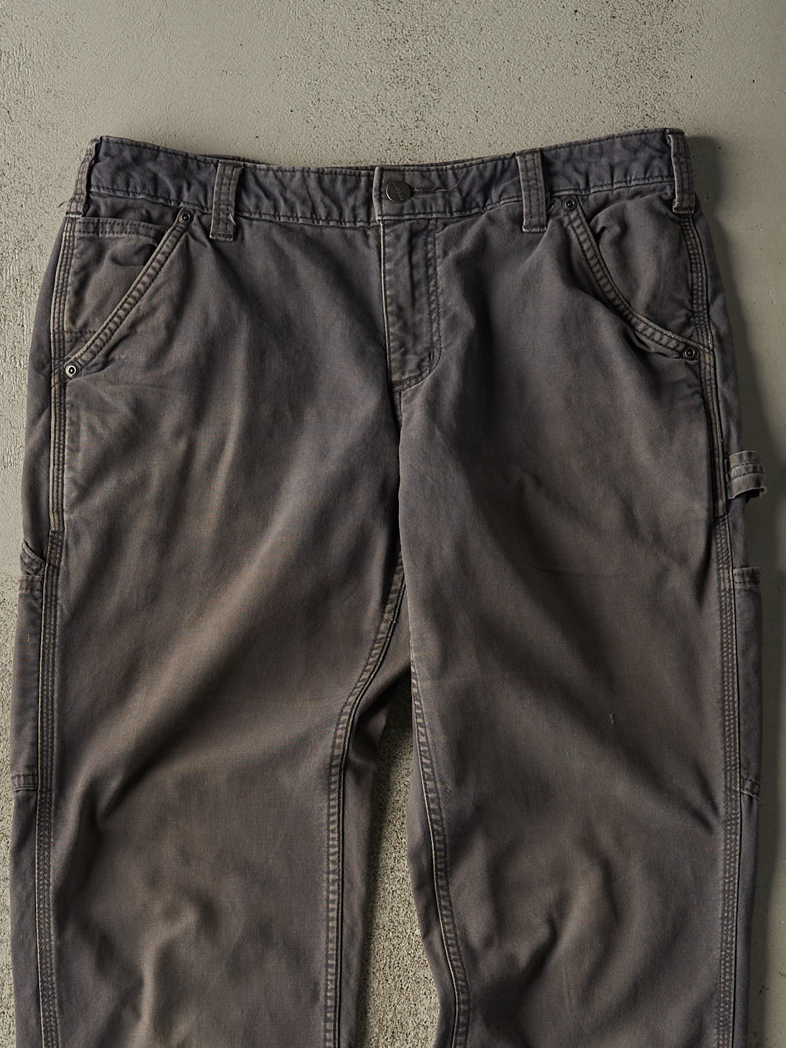 Vintage Y2K Grey Carhartt Carpenter Pants (32x31)