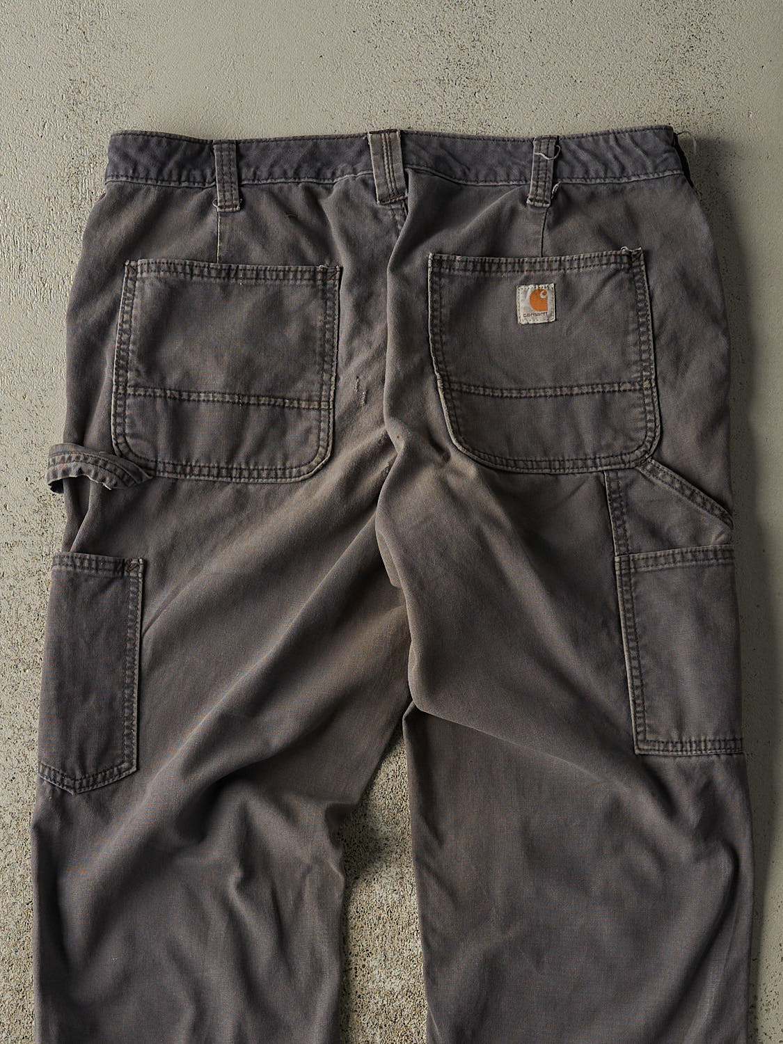 Vintage Y2K Grey Carhartt Carpenter Pants (32x31)