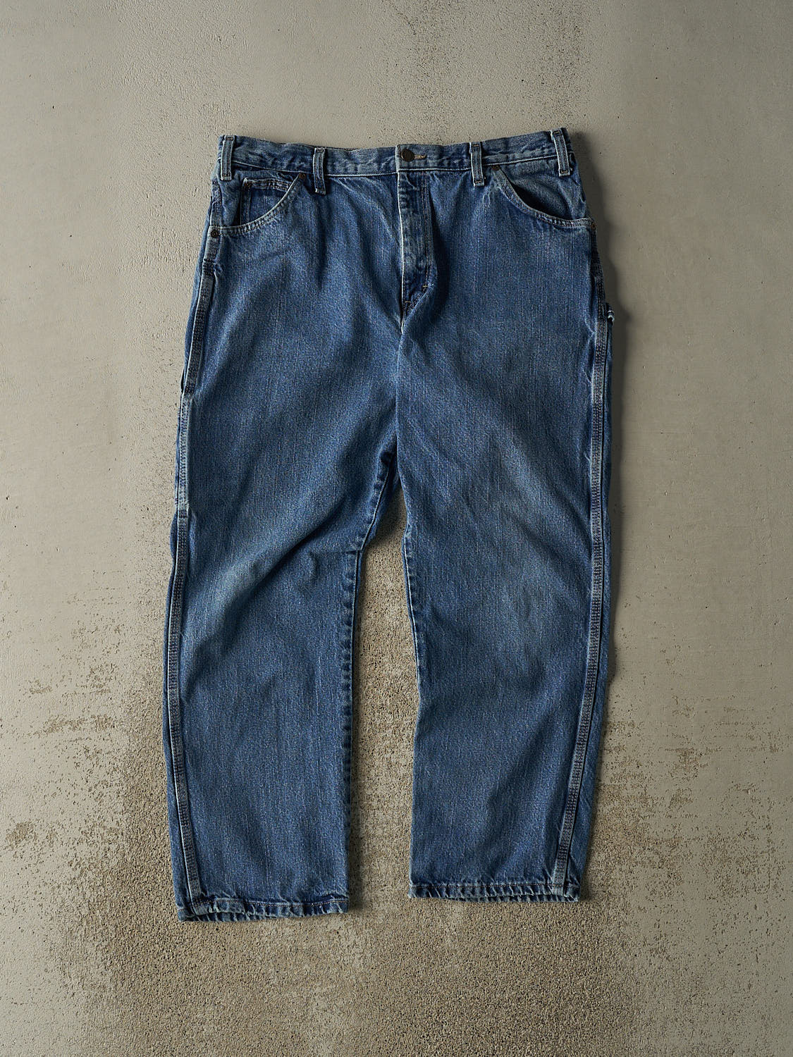 Vintage 90s Mid Wash Dickies Carpenter Jeans (36x29)