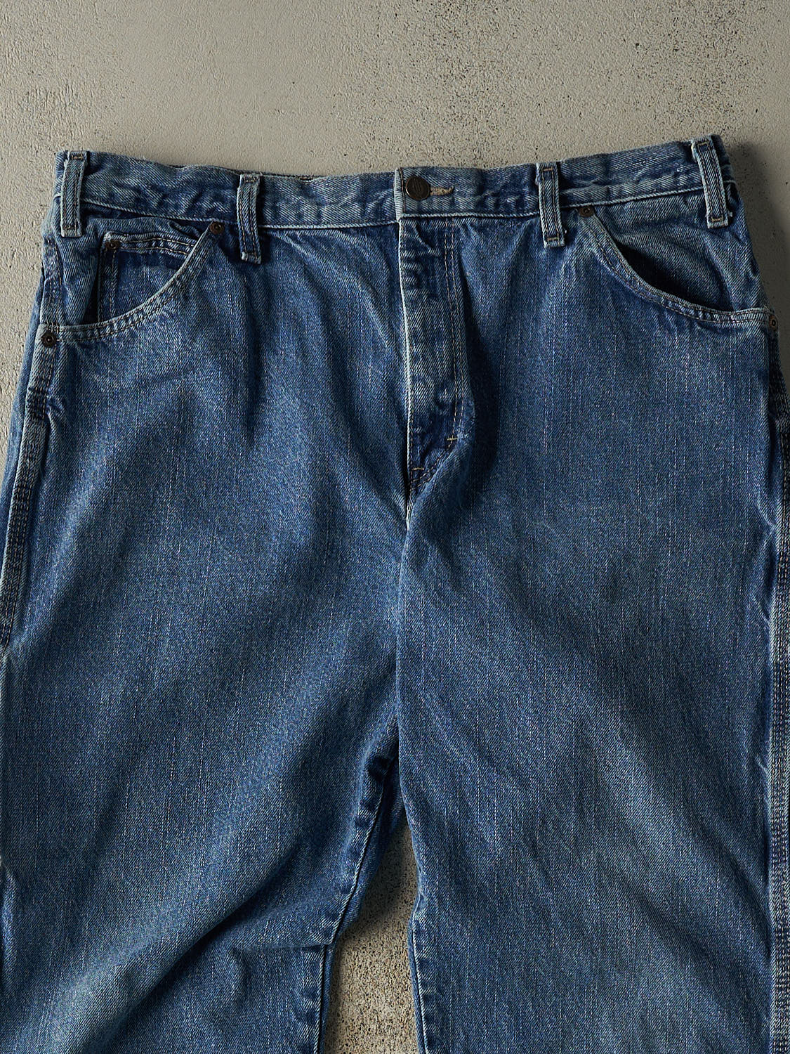 Vintage 90s Mid Wash Dickies Carpenter Jeans (36x29)